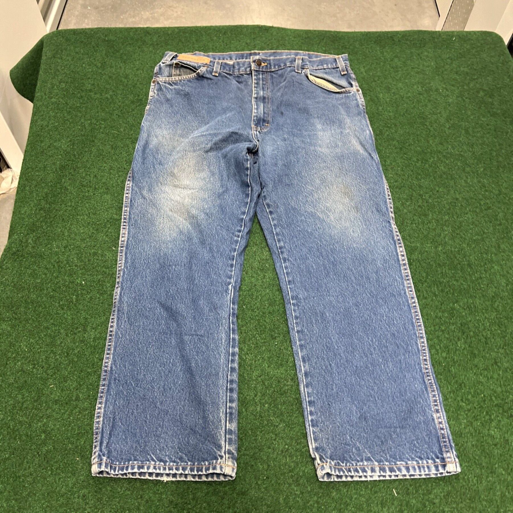 Dickies Dickies Jeans Mens 40x30 Blue Denim Straight Leg Cotton Workwear Size US 40 / EU 56 - 4 Thumbnail