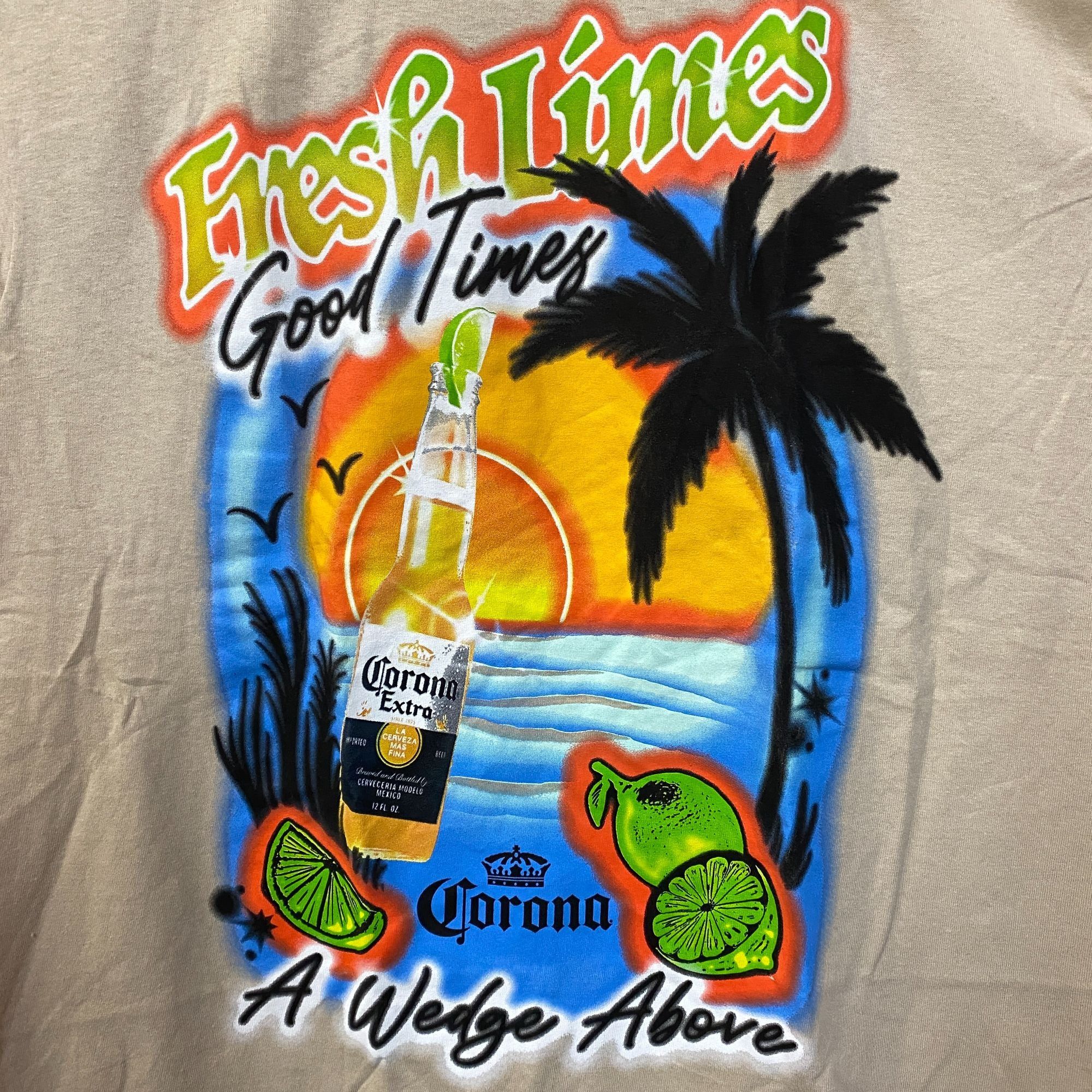 Other Corona Extra Beer Promo Fresh Limes T-Shirt Large Size US L / EU 52-54 / 3 - 2 Thumbnail