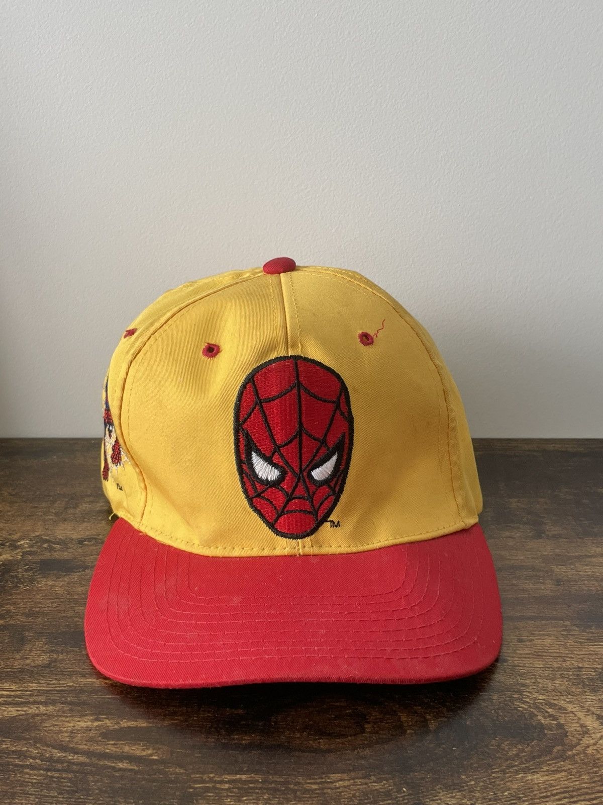 Marvel Comics Vintage 1993 Spider-Man Marvel Comics Hat Cap RARE Size ONE SIZE - 2 Thumbnail