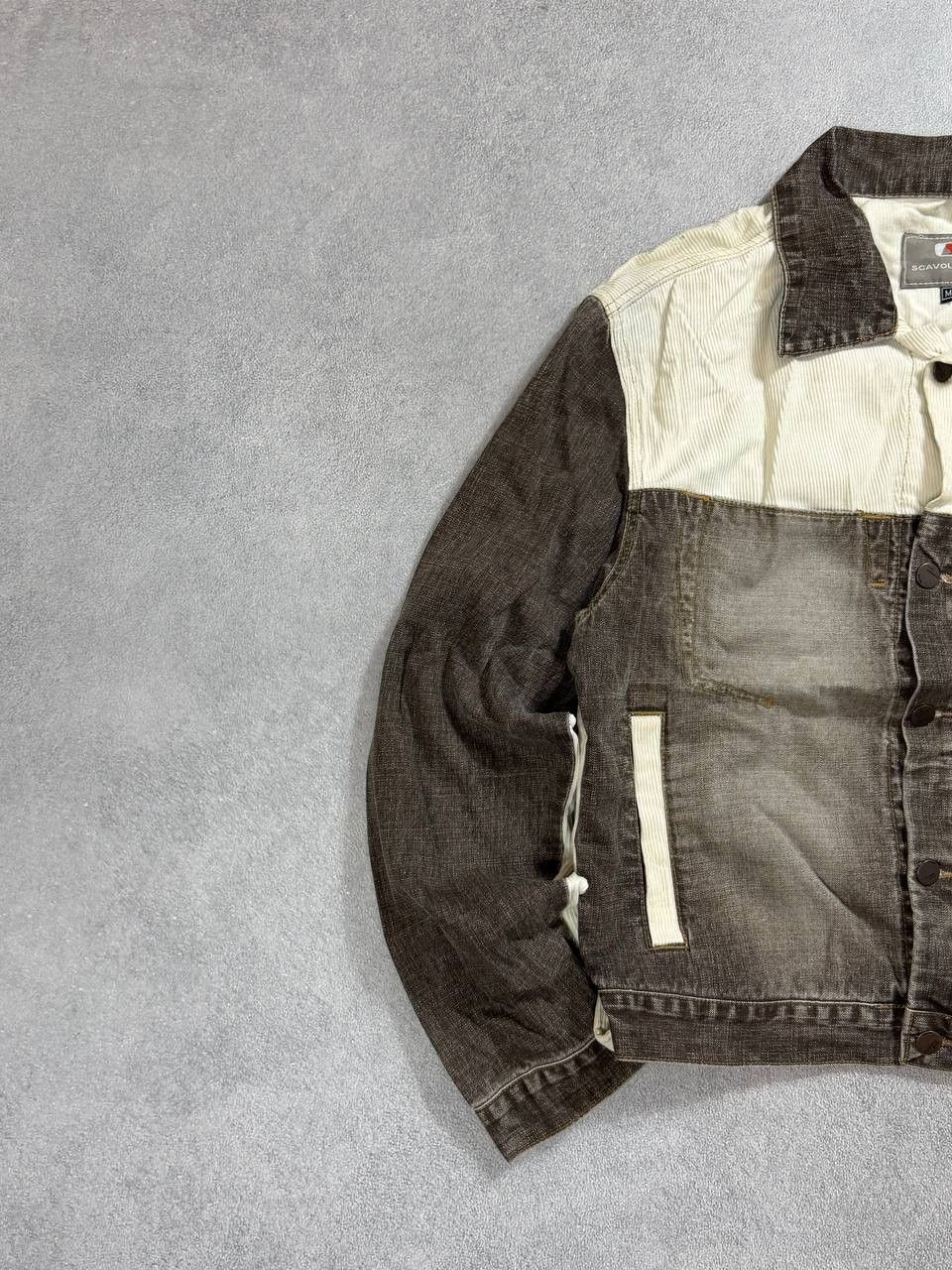 Japanese Brand vintage 90s distressed washed denim trucker archive jacket Size US M / EU 48-50 / 2 - 5 Thumbnail