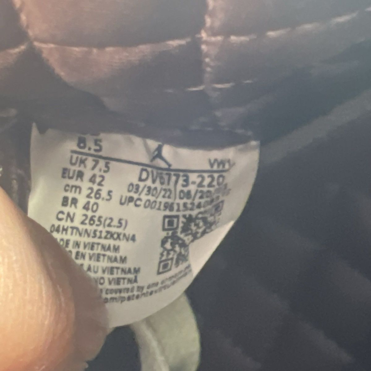 Jordan Brand A Ma Maniére x Air Jordan 4 Violet Ore Size US 8.5 / EU 41-42 - 9 Thumbnail