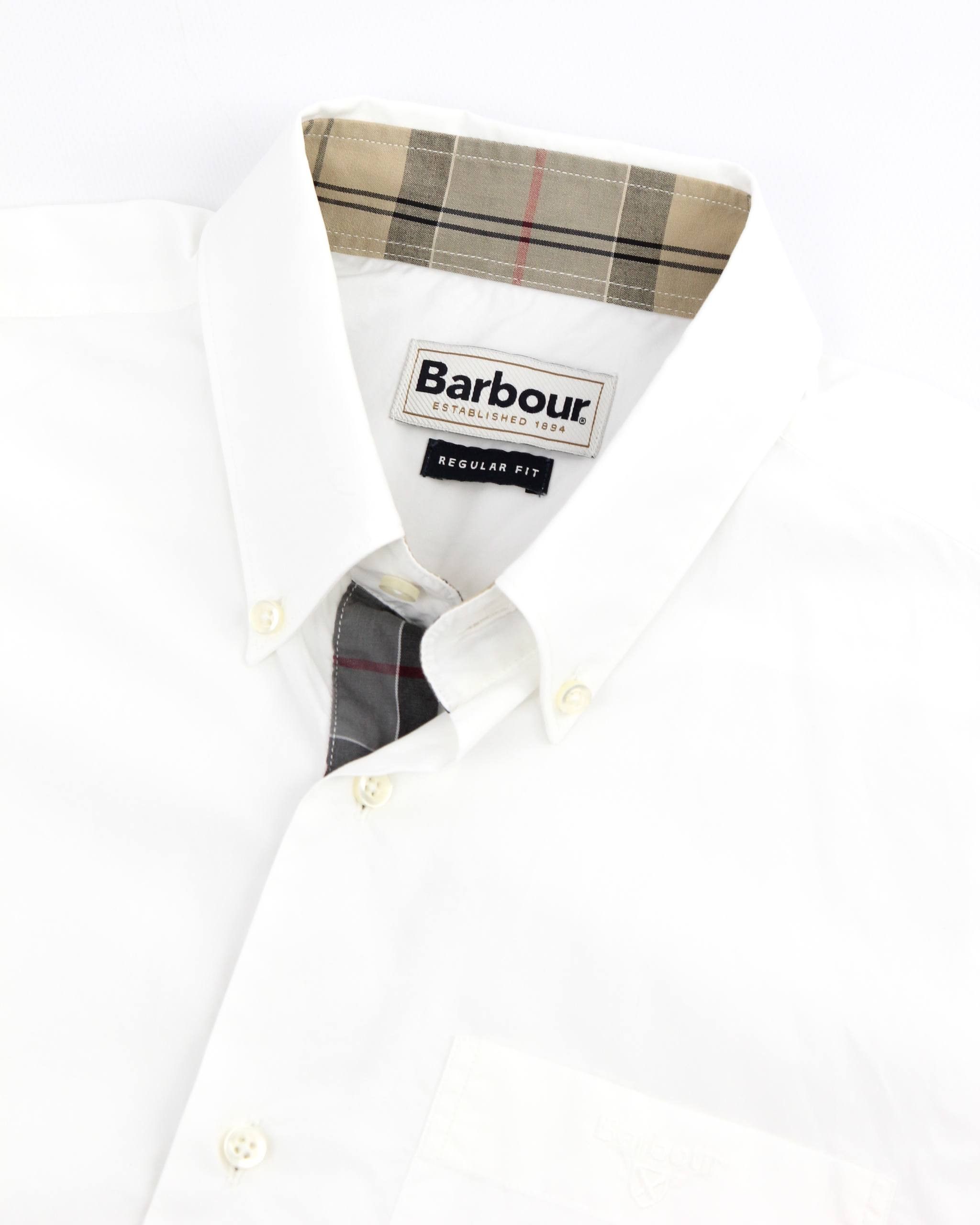 Barbour BARBOUR White shirt with logo Size US M / EU 48-50 / 2 - 8 Thumbnail
