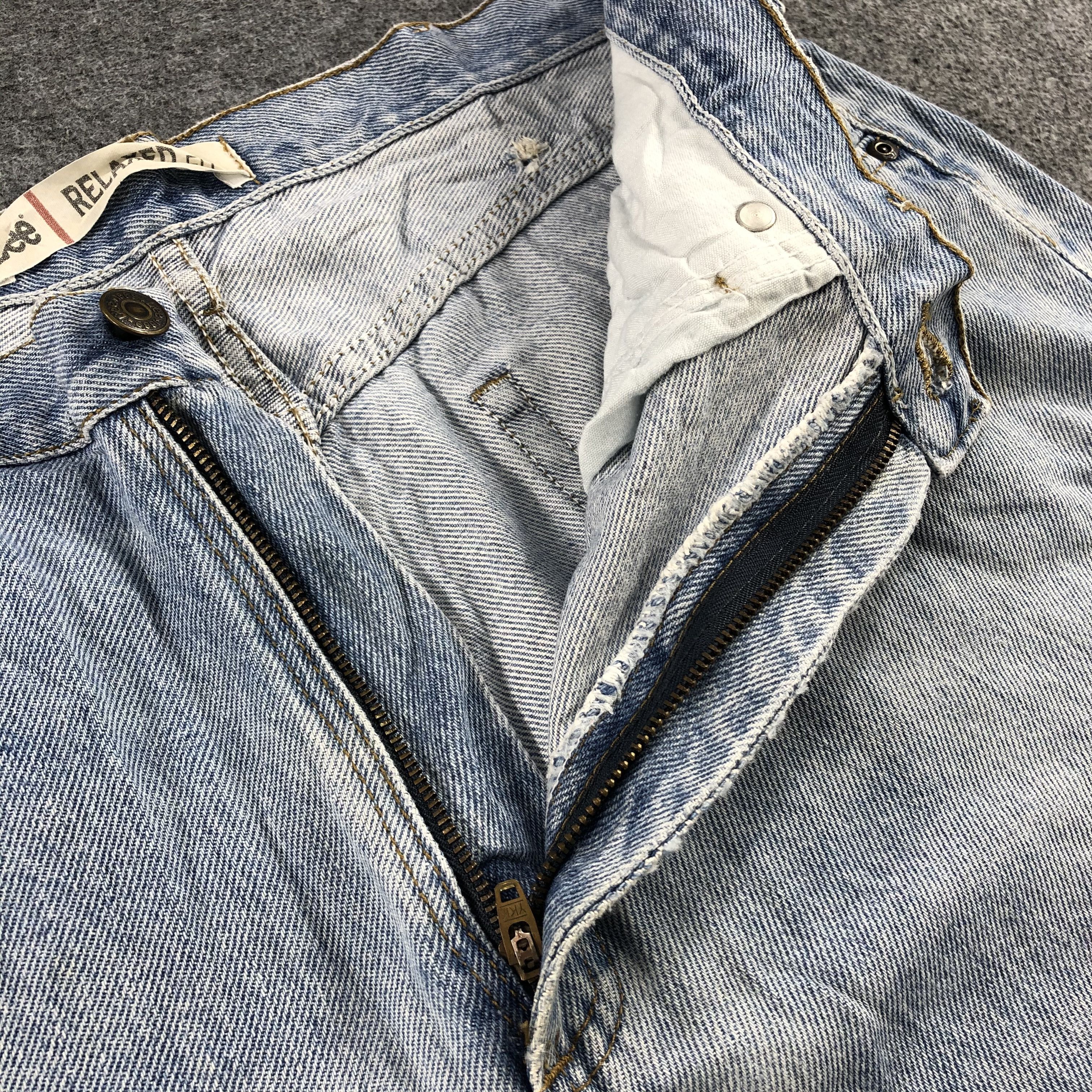 Lee Vintage Light Wash Lee Jeans-J2060 Size US 34 / EU 50 - 8 Thumbnail
