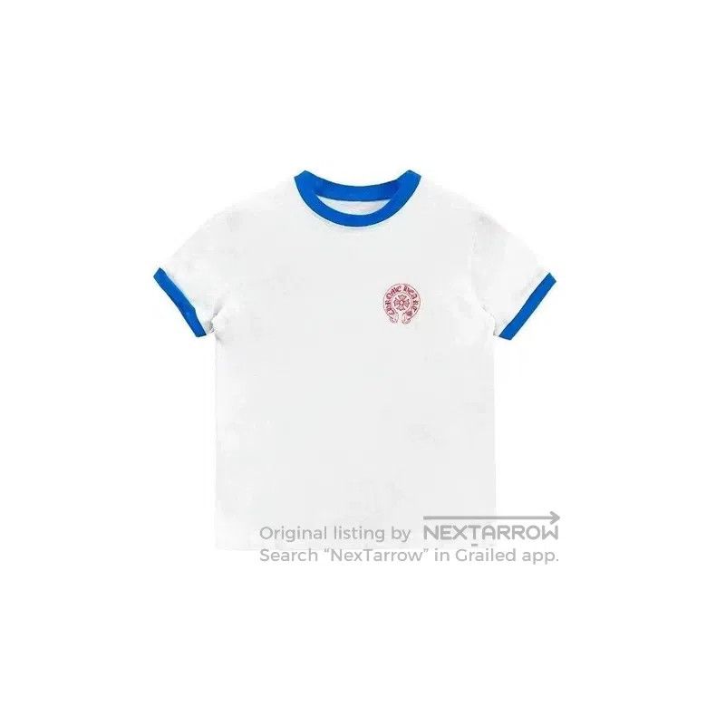 Chrome Hearts CHROME HEARTS Size S White and blue horseshoe short sleeves Size US S / EU 44-46 / 1 - 2 Thumbnail
