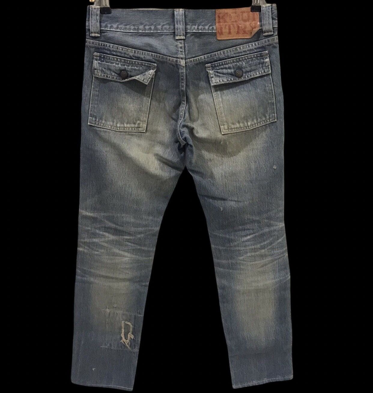 Designer KAPITAL KOUNTRY Japan Kiro Hirata Boro Patchwork Bush Pant Size US 30 / EU 46 - 2 Thumbnail