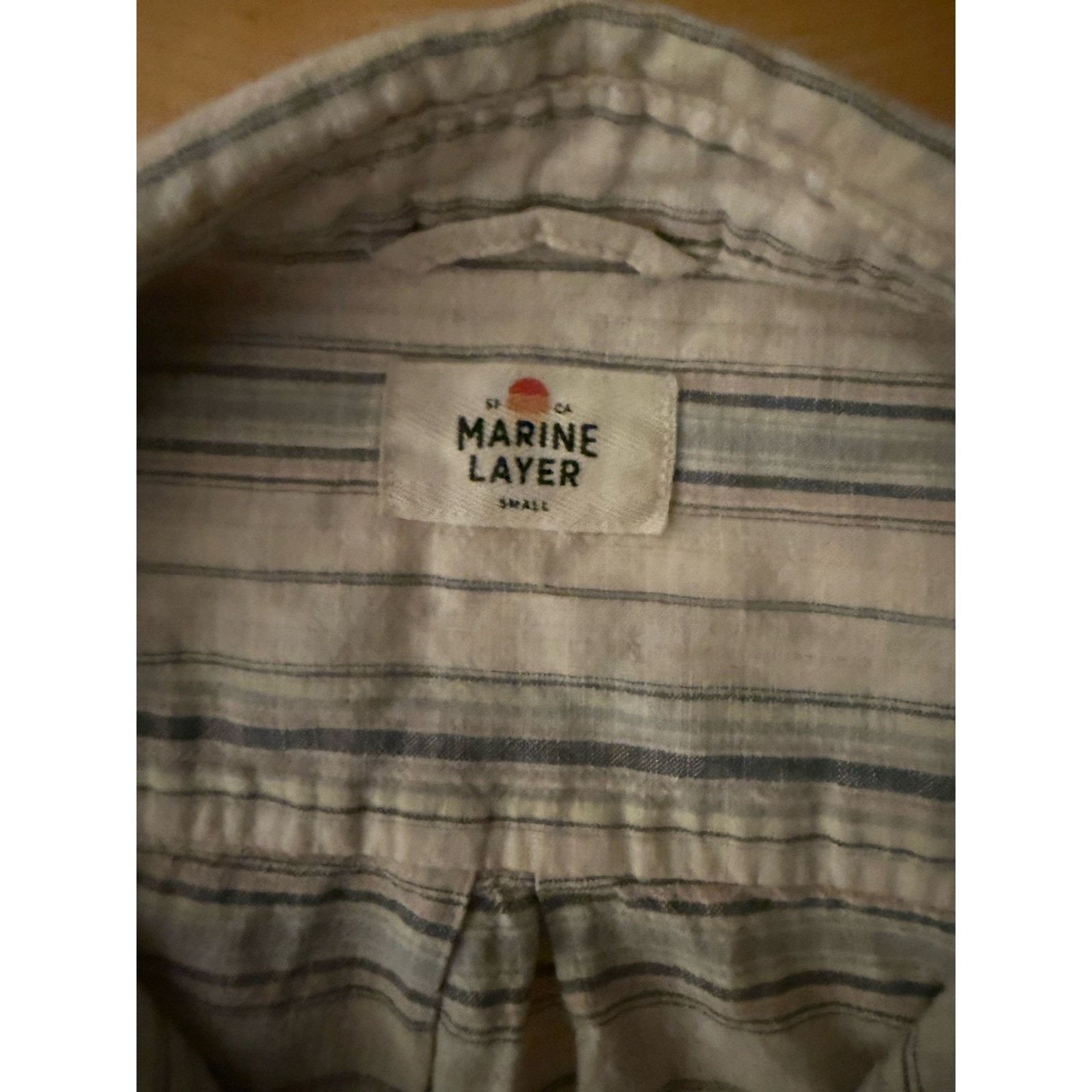 Marine Layer Marine Layer Button Down White Cotton Striped Long Sleeve S Size S / US 4 / IT 40 - 2 Thumbnail
