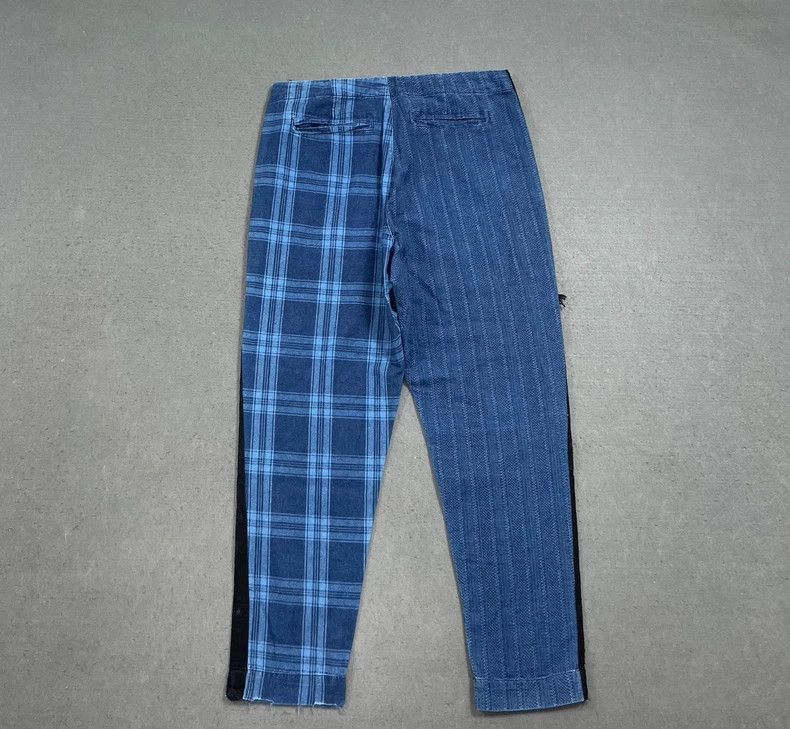 Greg Lauren greg lauren Destruction of patchwork casual pants plaid pat Size US 30 / EU 46 - 2 Thumbnail