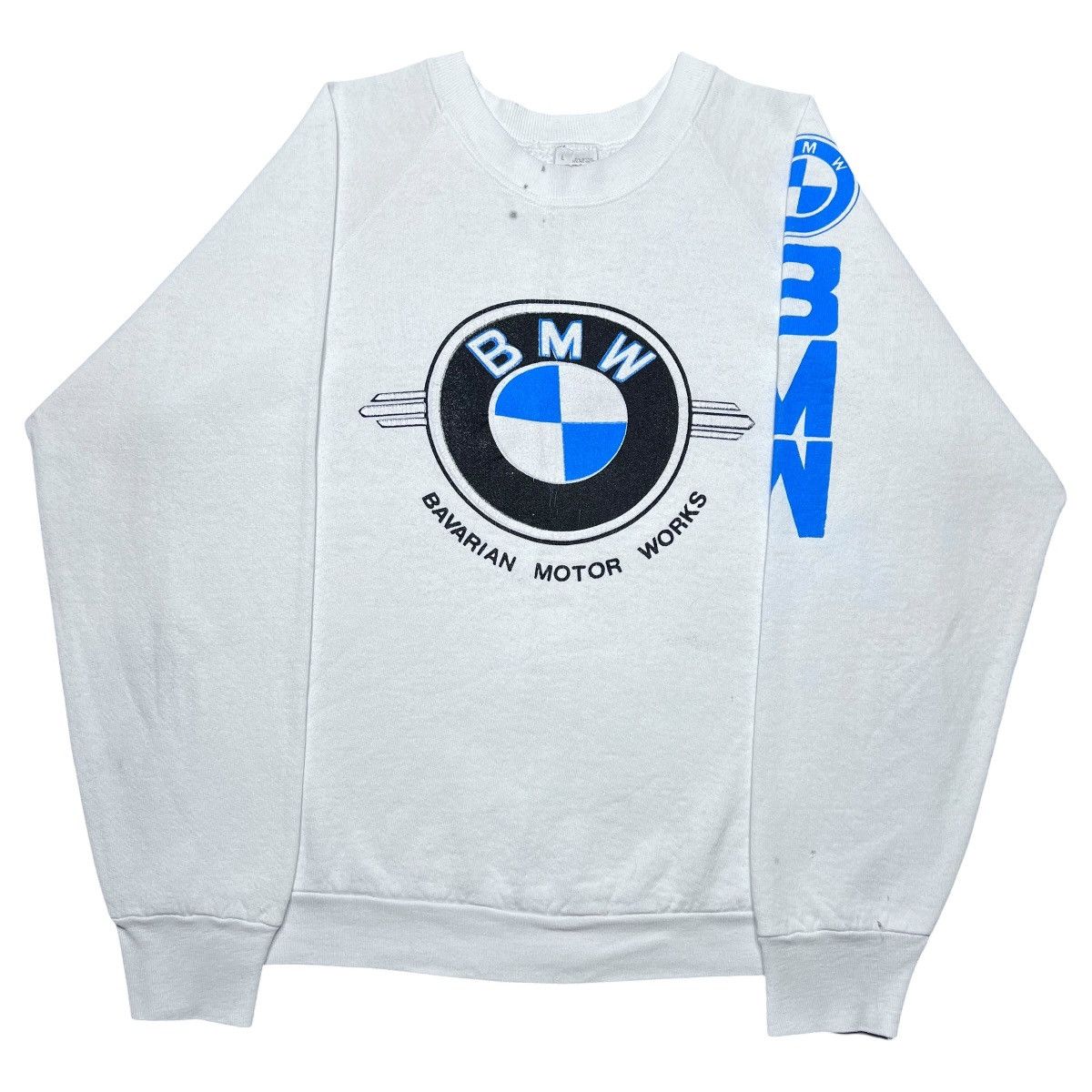 Vintage 1990s BMW Germany E30 Spell Out Graphic Sweatshirt