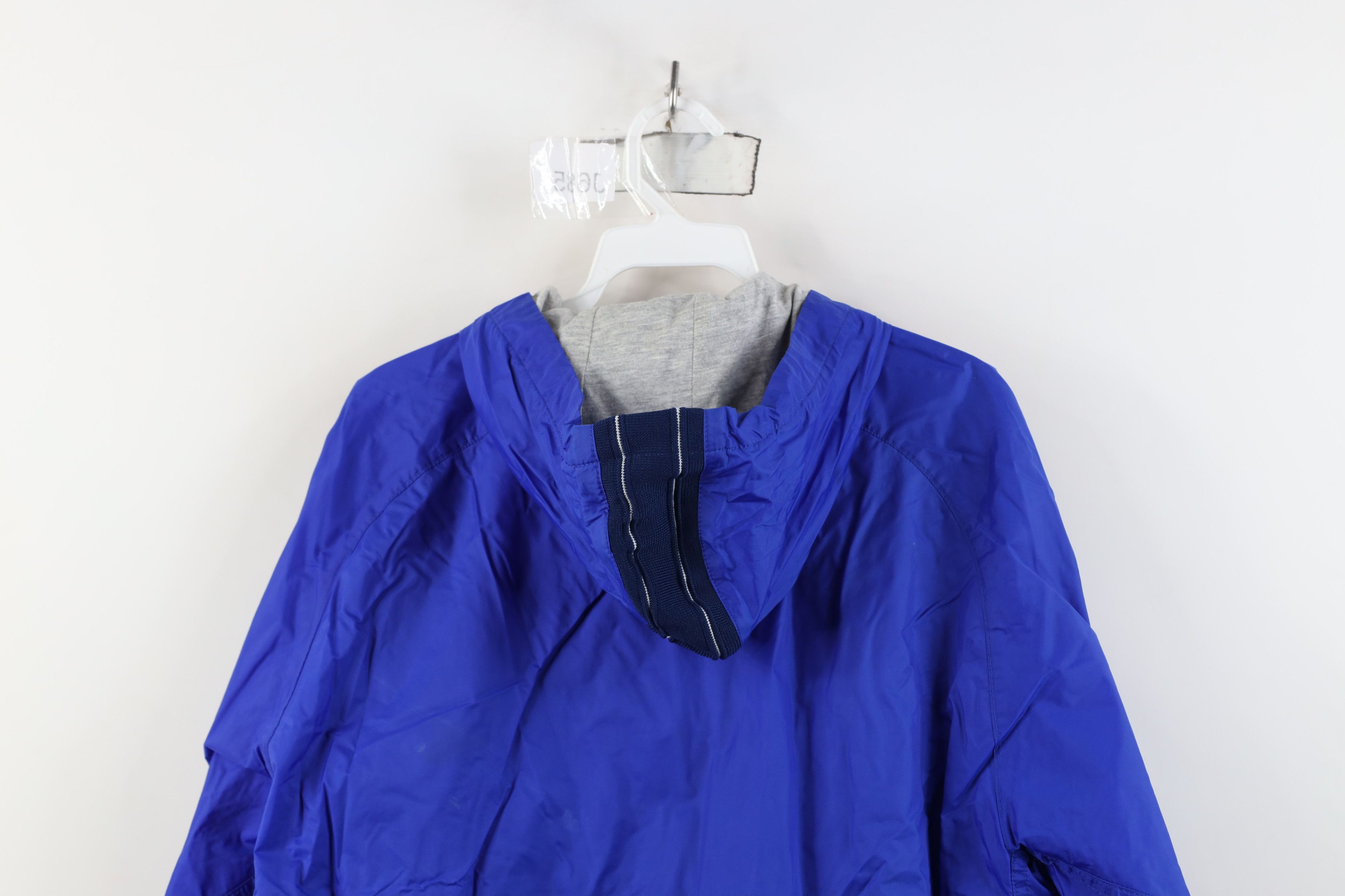 Nike Vintage 90s Nike Swoosh Full Zip Hooded Windbreaker Jacket Size US S / EU 44-46 / 1 - 14 Thumbnail