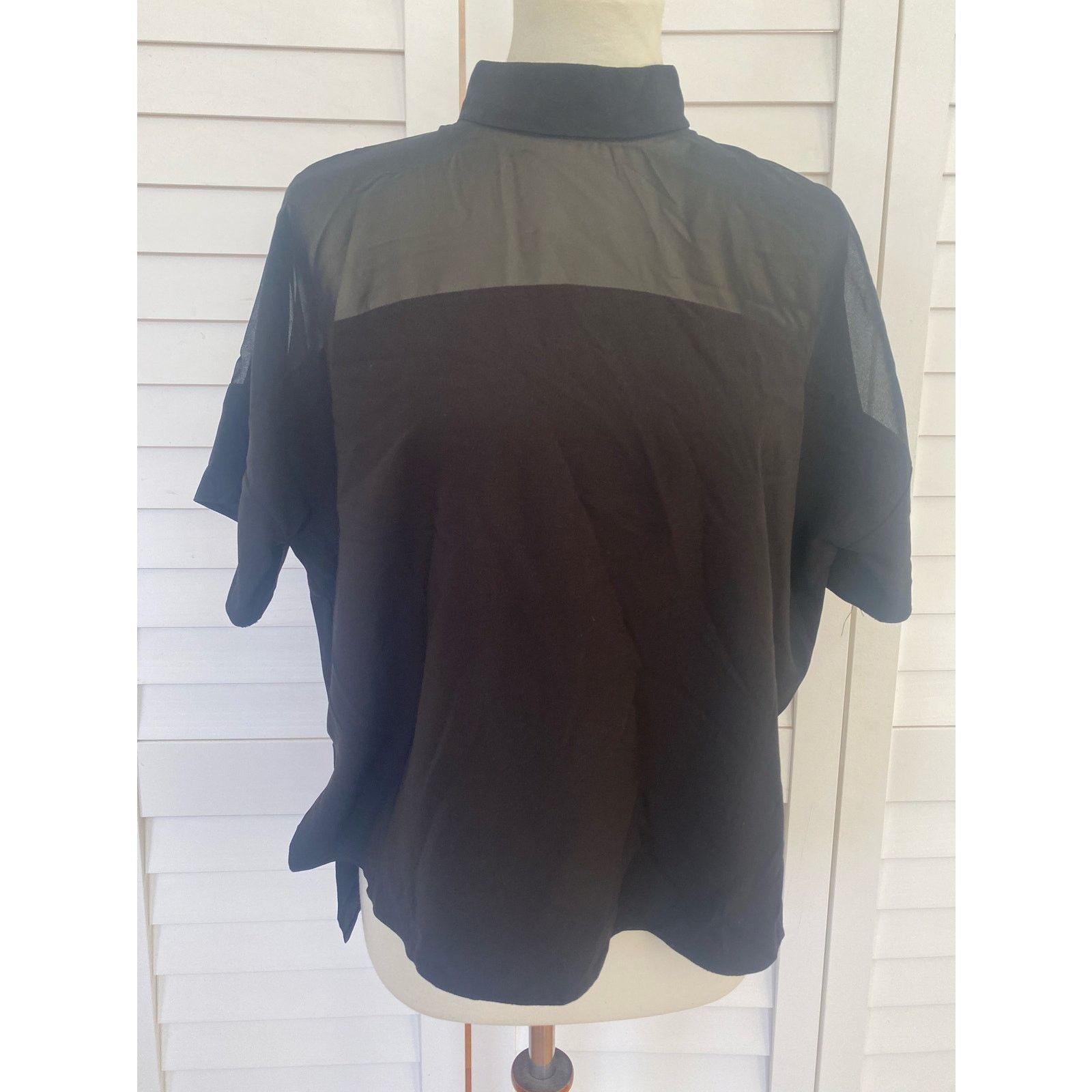 Asos ASOS Sheer Blouse Size M / US 6-8 / IT 42-44 - 6 Thumbnail