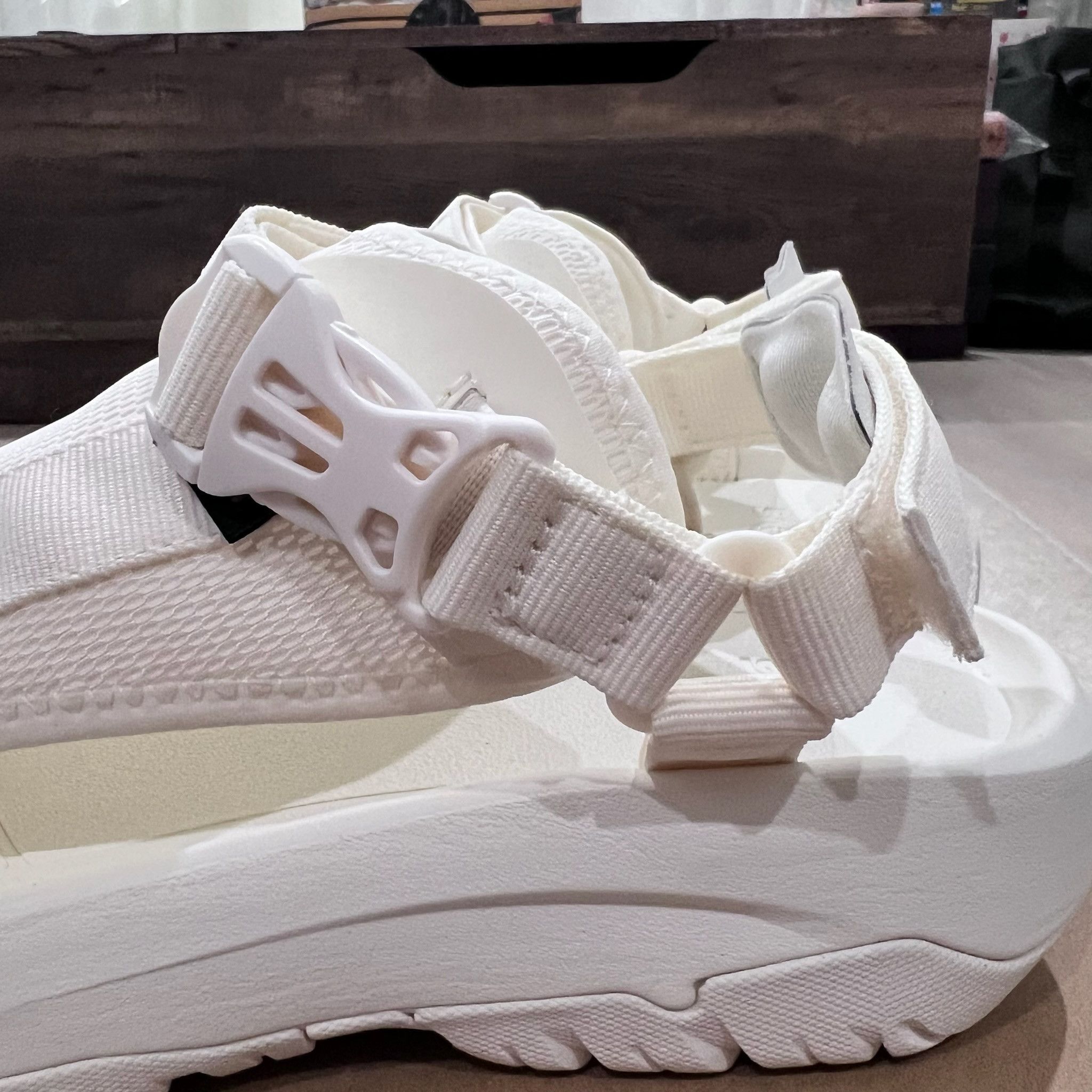 Teva Teva Hurricane XLT Ampsole Volt Wedge Sandal - White Size US 11 / EU 44 - 5 Thumbnail