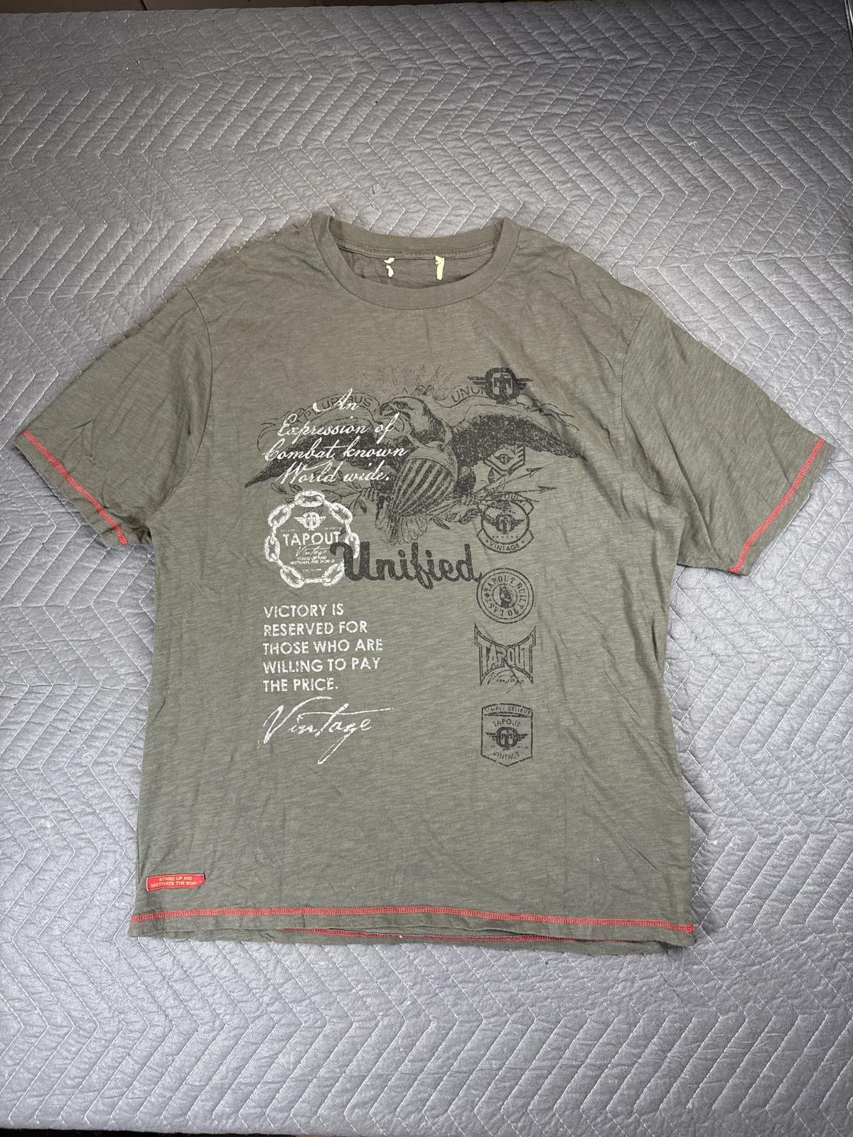 Tapout y2k tapout mma elite t shirt mens large Size US L / EU 52-54 / 3 - 1 Thumbnail
