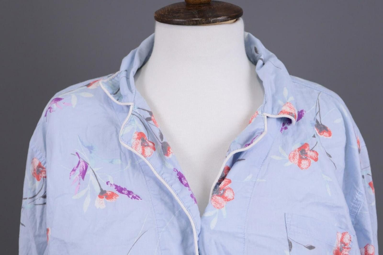 Ralph Lauren Black Label Ladies Ralph Lauren Blue Floral Button Down Cardigan Size XL Size XL / US 12-14 / IT 48-50 - 5 Thumbnail