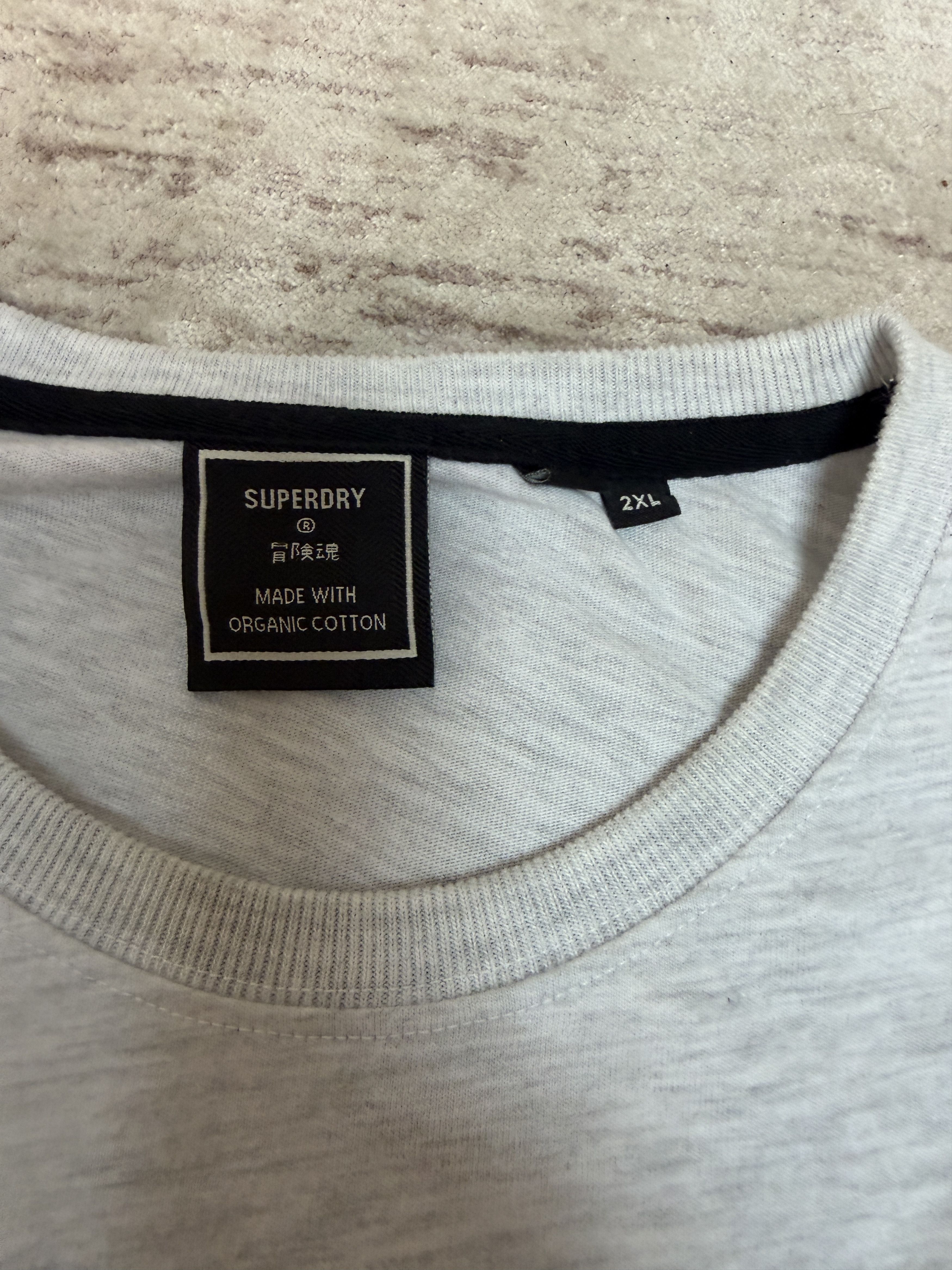 Superdry Superdry Men's Gray T- Shirt Size XXL In Great Shape!! Size US XXL / EU 58 / 5 - 3 Thumbnail