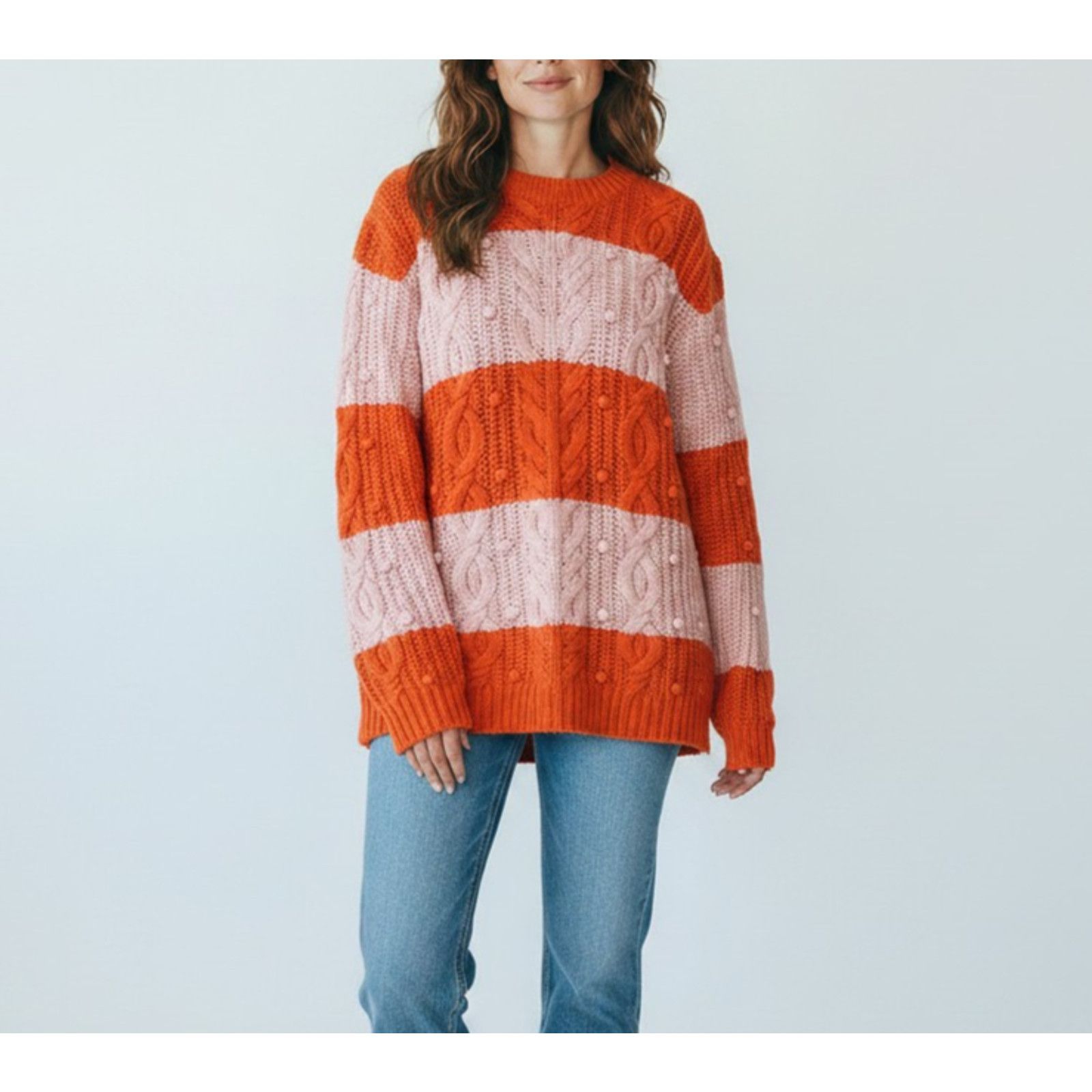 J.Crew NWT J. CREW Cashmere Mohair Chunky Cable Knit Sweater Size S Size S / US 4 / IT 40 - 1 Thumbnail