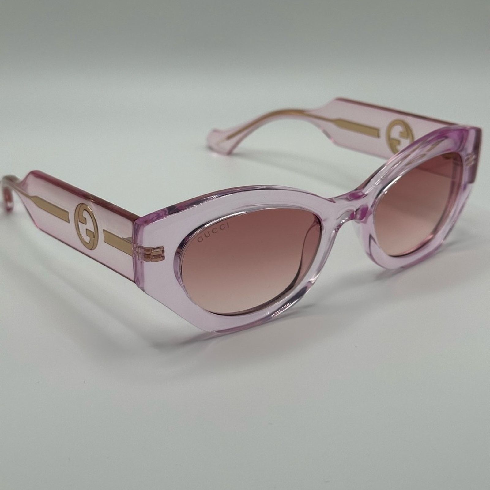 Gucci NEW Gucci Sunglasses GG1553S 003 Pink Red Women Authentic Size ONE SIZE - 2 Thumbnail