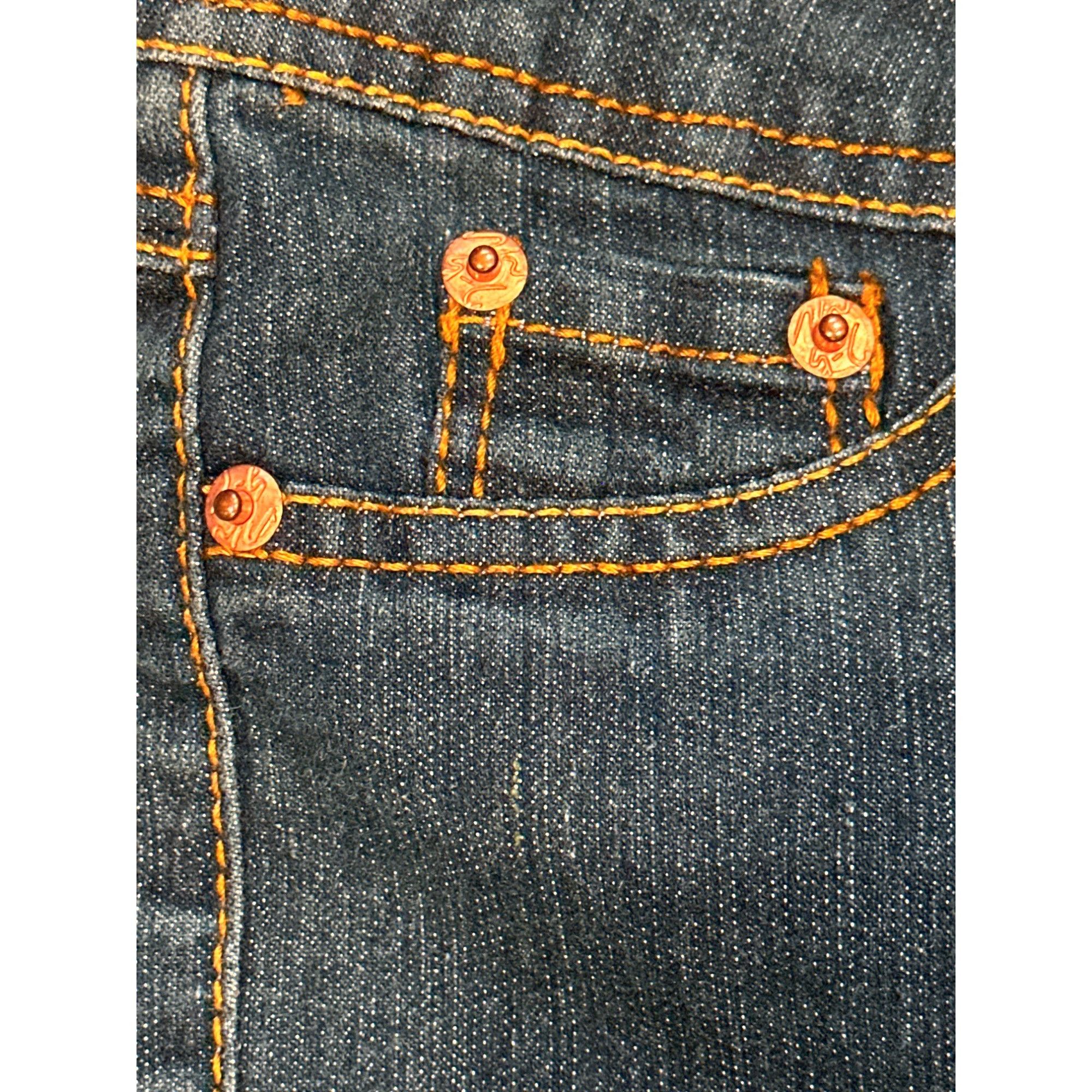 Other 2 BWU Juniors Skinny Jeans Size 3 Stretch Denim Dark Wash Em Size 28" / US 6 / IT 42 - 9 Thumbnail