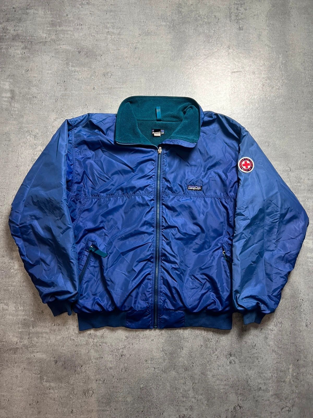 Patagonia Vintage blue patagonia light jacket Size US XL / EU 56 / 4 - 2 Thumbnail