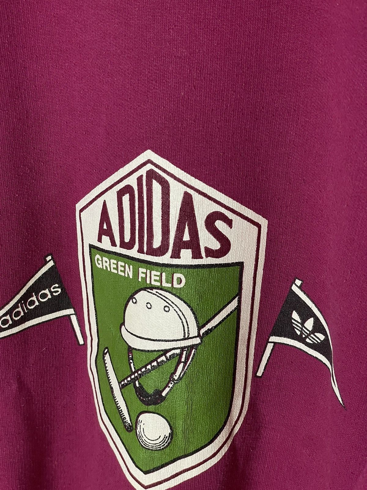 Adidas × Vintage Adidas 90s Vintage Polo Big Logo Very Rare Sweatshirt Size US L / EU 52-54 / 3 - 10 Thumbnail
