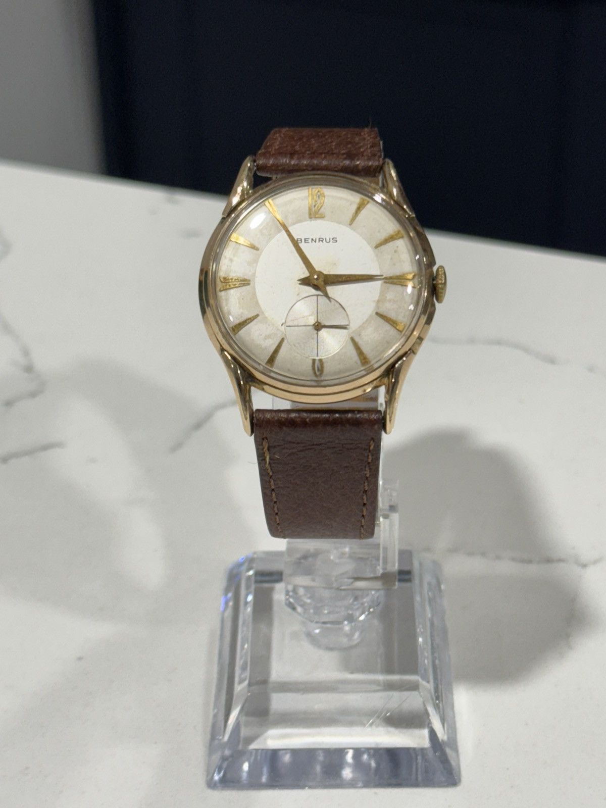 Other 1950s Benrus Automatic Swiss Movement Watch Size 34 - 7 Thumbnail