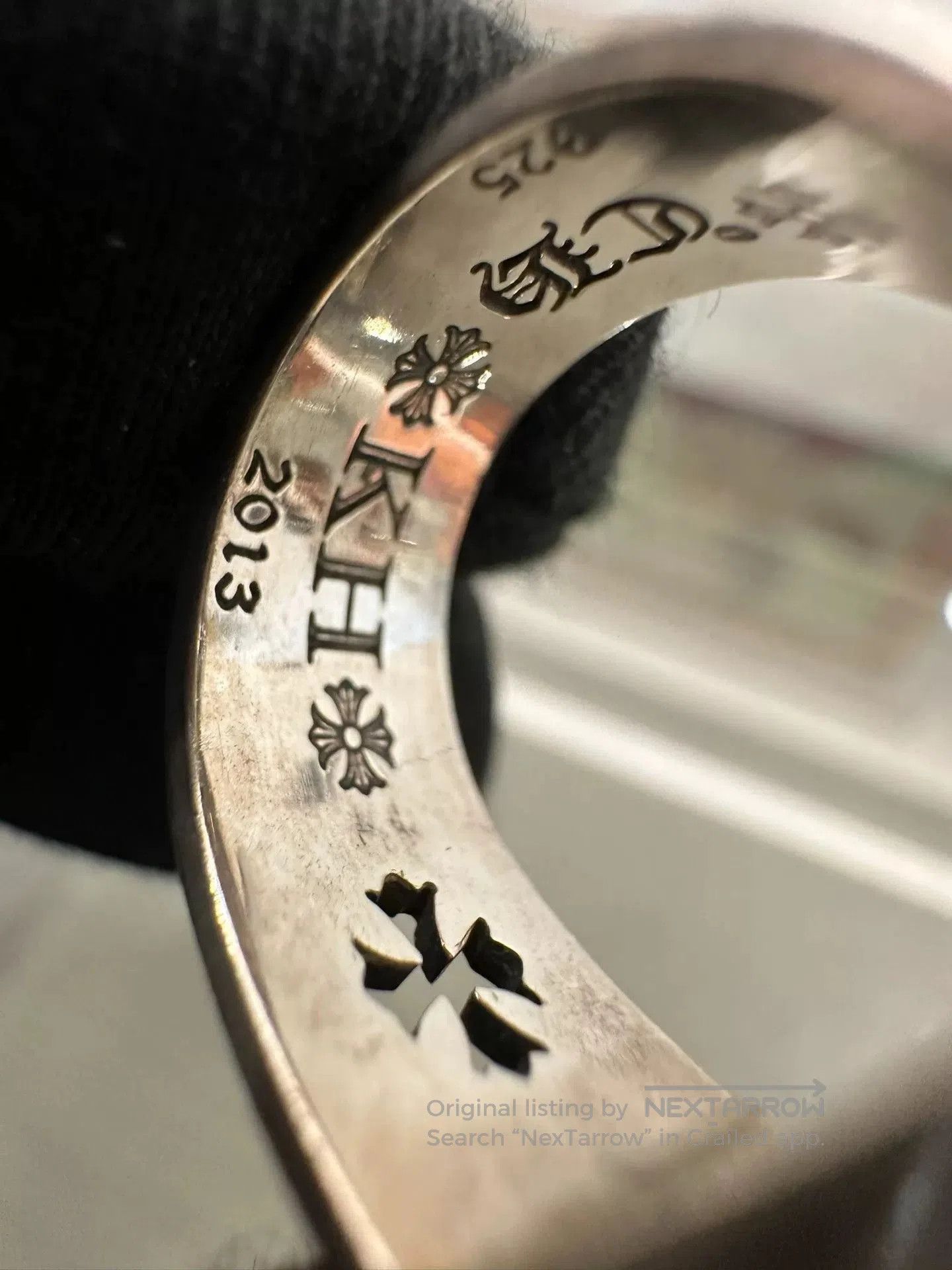 Chrome Hearts Chrome Hearts x KH Collaboration Ring. Size ONE SIZE - 5 Thumbnail