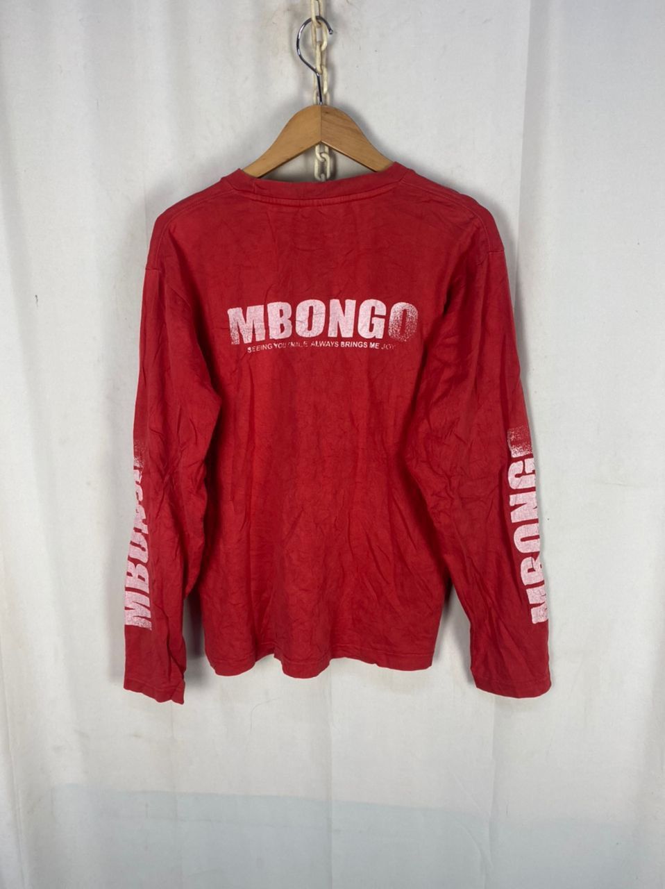 Japanese Brand Mbongo printed long sleeve tshirt Size US M / EU 48-50 / 2 - 12 Thumbnail