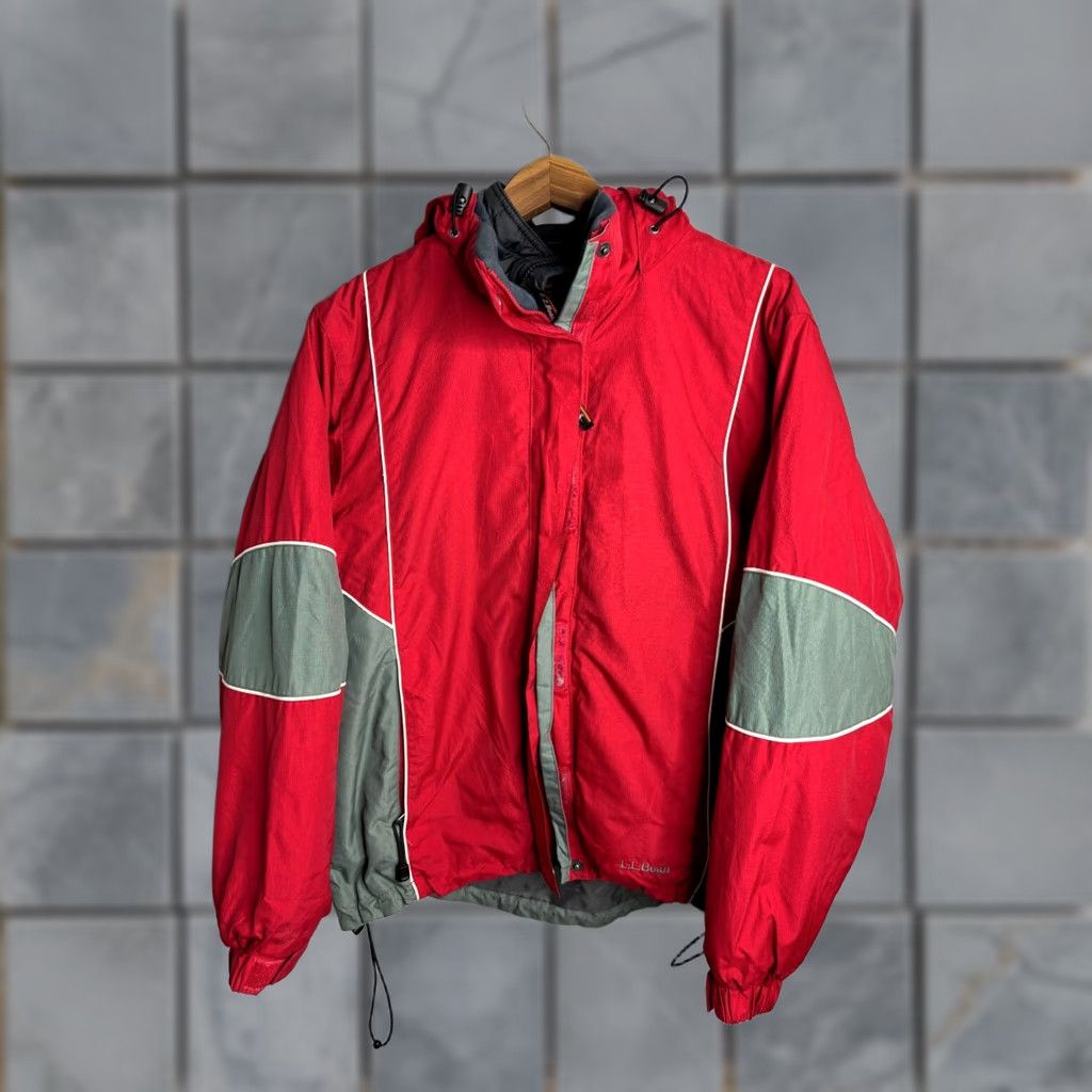Vintage VINTAGE L.L. Bean Women’s Jacket Coat 3-in-1 Hooded Lined ZIP Red Small XS? Size S / US 4 / IT 40 - 1 Thumbnail