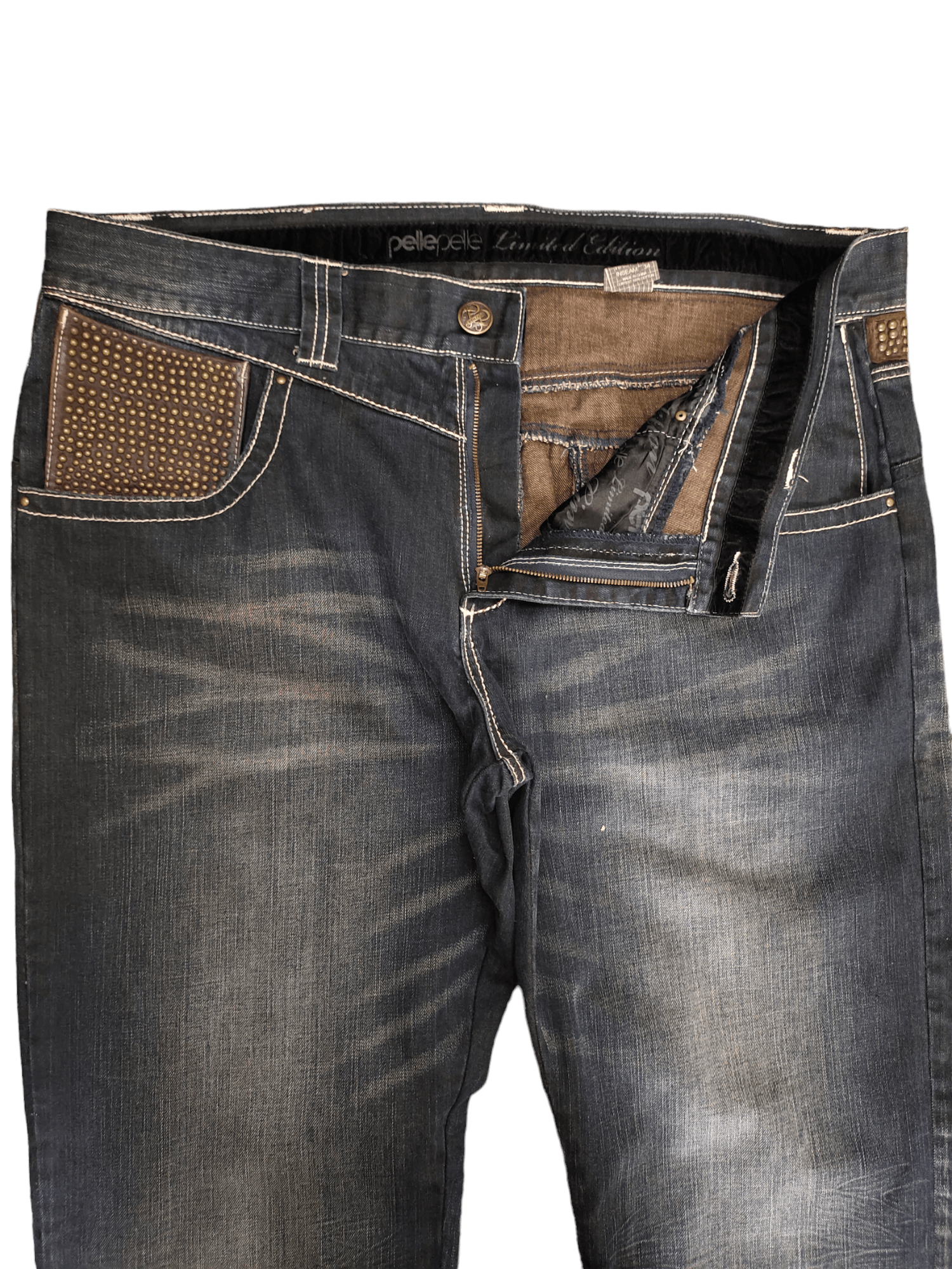 Pelle Pelle Pelle Pelle Limited Edition Studded Baggy Jeans 449/720 Size US 42 / EU 58 - 15 Thumbnail