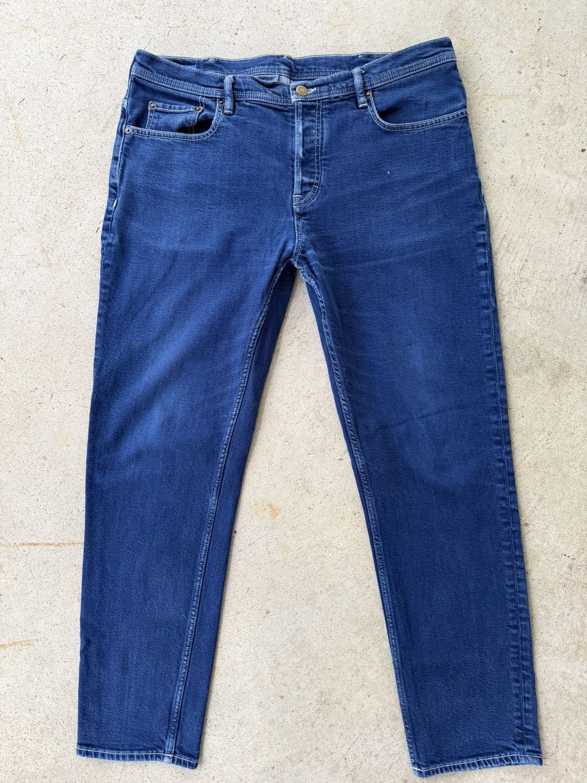 Acne Studios Bla Konst River Cobalt Blue Demin Jeans Size US 36 / EU 52 - 1 Thumbnail