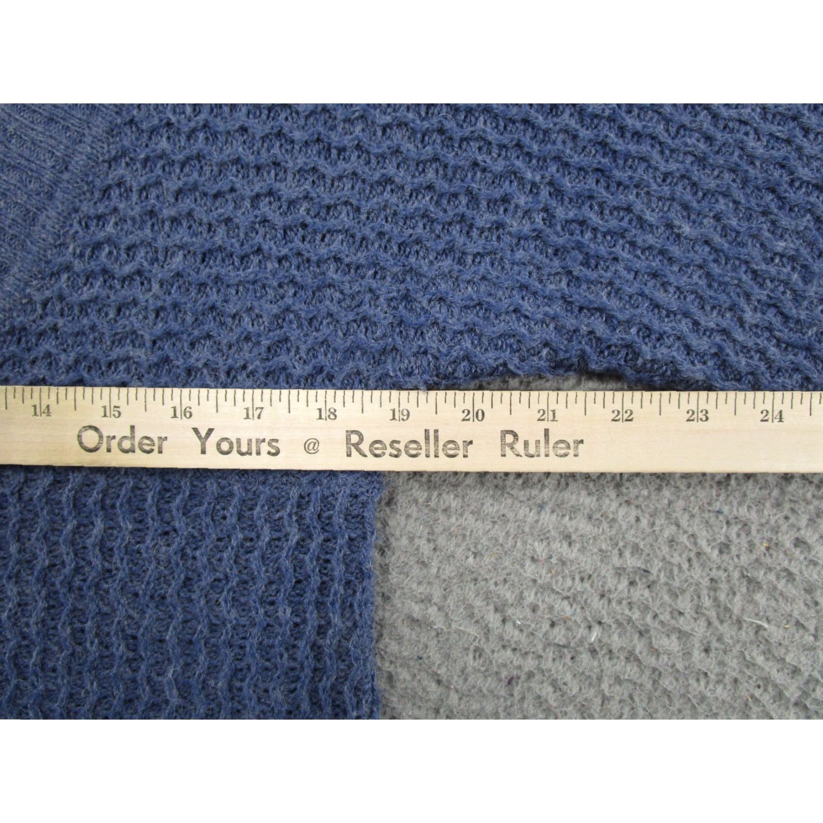 Vintage Nomadic Traders Cardigan Sweater Knit Wool Blend One Button Short Sleeve Size S Blue Womens Regular Vintage: No (adjusted) Size S / US 4 / IT 40 - 4 Thumbnail