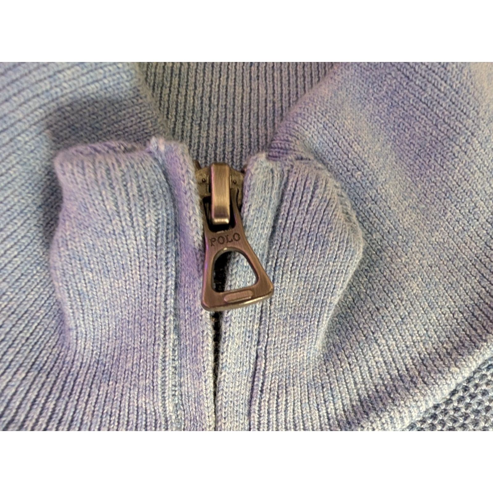 Polo Ralph Lauren Polo Ralph Lauren Quarter Zip Pullover Sweater Men's XL Blue Size US XL / EU 56 / 4 - 7 Thumbnail