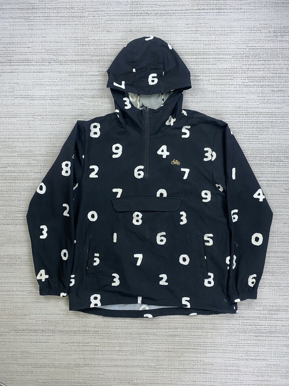 Le Coq Sportif Le Coq Sportif Number Fullprint Halfzipper Hoodie Jacket Size US L / EU 52-54 / 3 - 1 Thumbnail