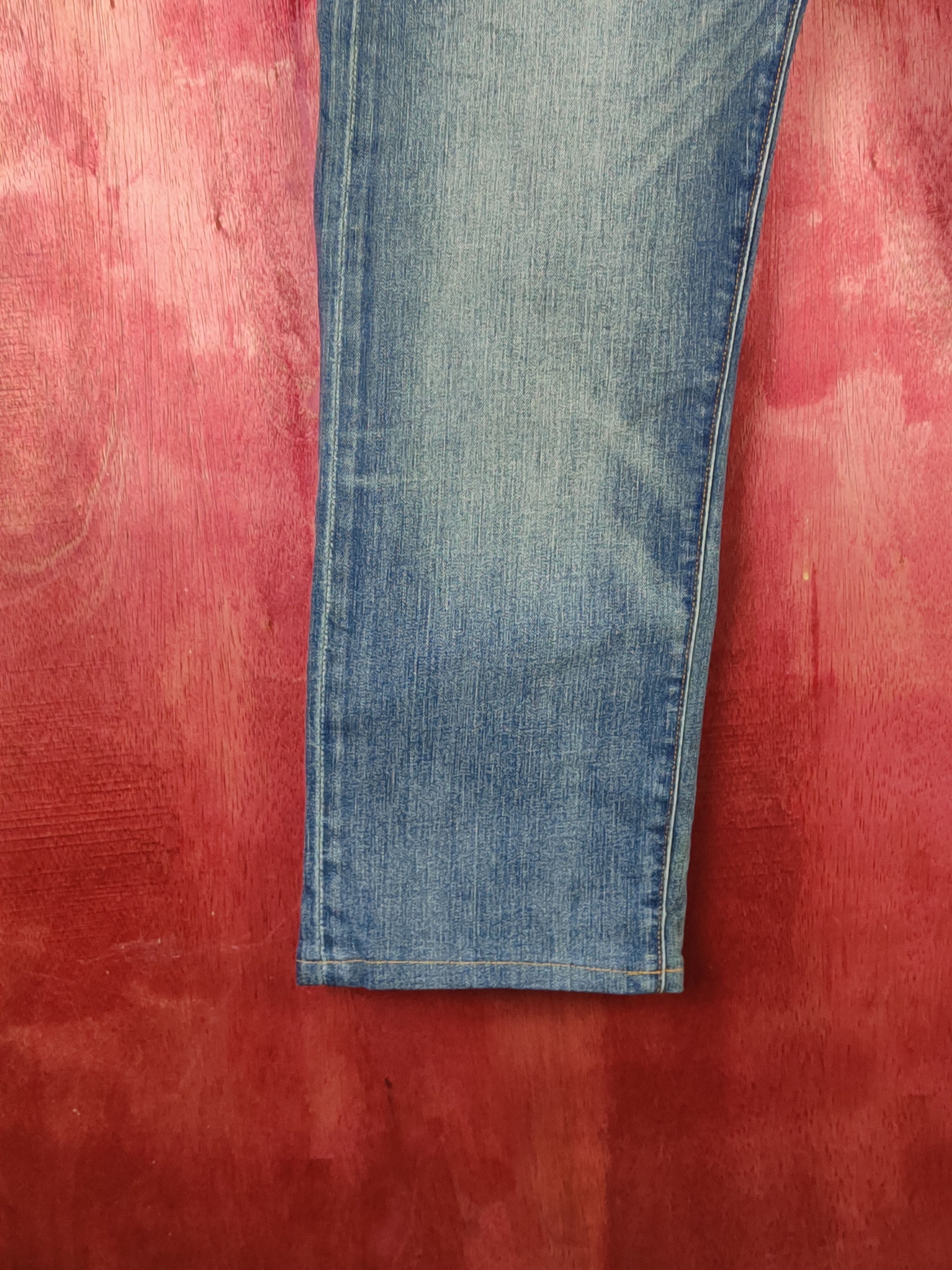 Japanese Brand × Levi's Levi's Blue Faded Distressed Ripped Jeans #S1835 Size US 34 / EU 50 - 4 Thumbnail