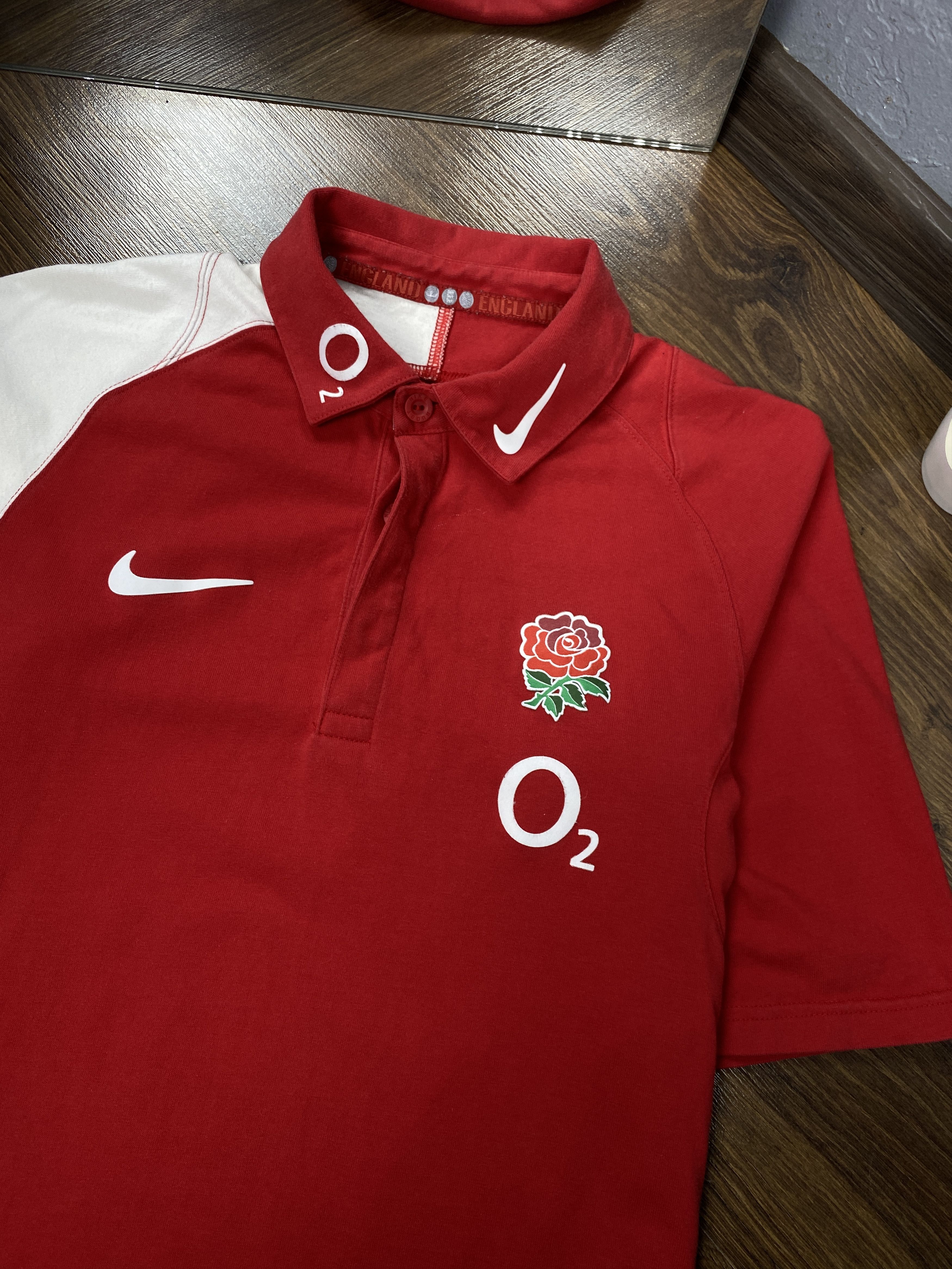 Nike Nike Vintage O2 rugby polo shirt y2k Size US M / EU 48-50 / 2 - 2 Thumbnail