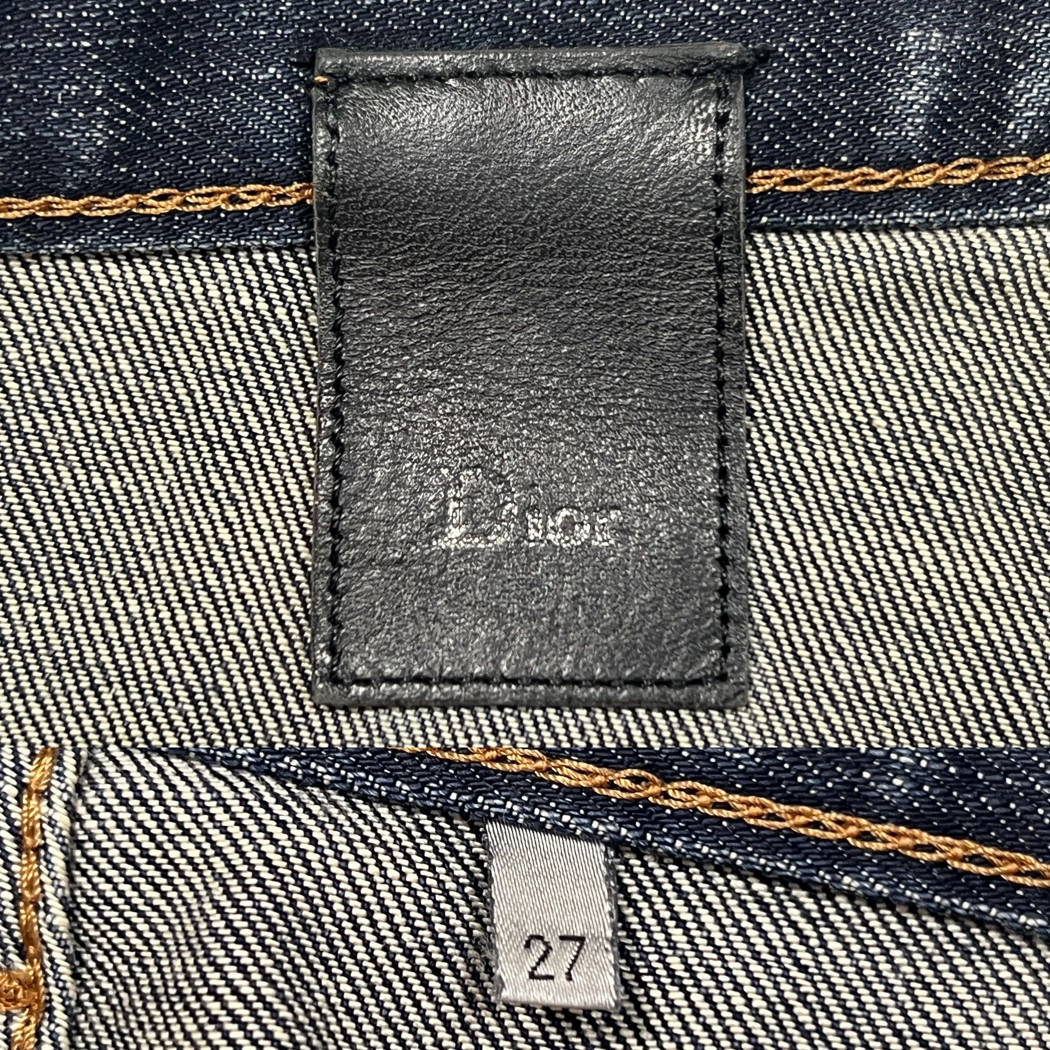 Dior Dior Homme FW11 Jake Denim Jeans 17.5bas Size US 27 - 7 Thumbnail