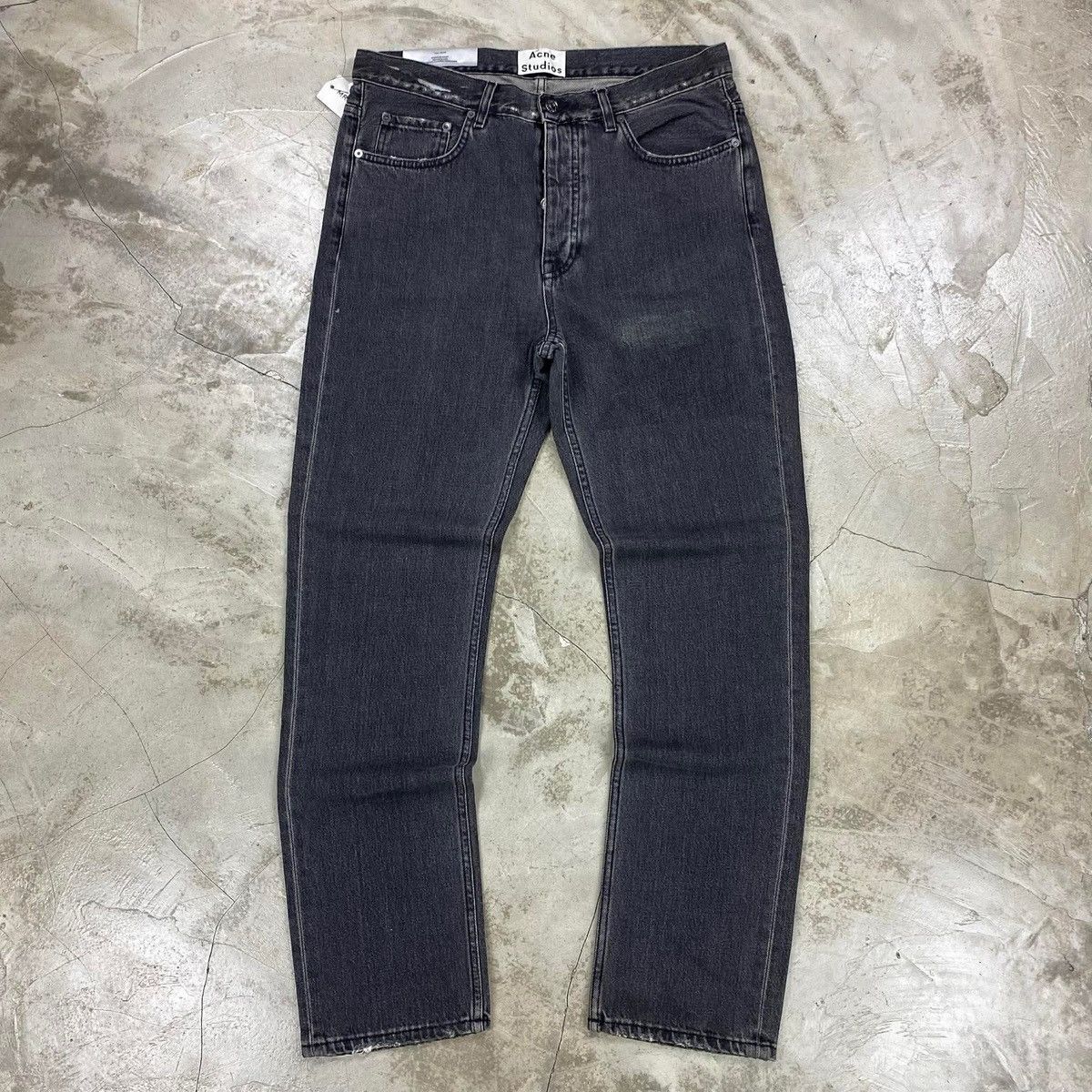 Acne Studios SS2019 Van Black VTG Denim Pants Size US 32 / EU 48 - 1 Thumbnail