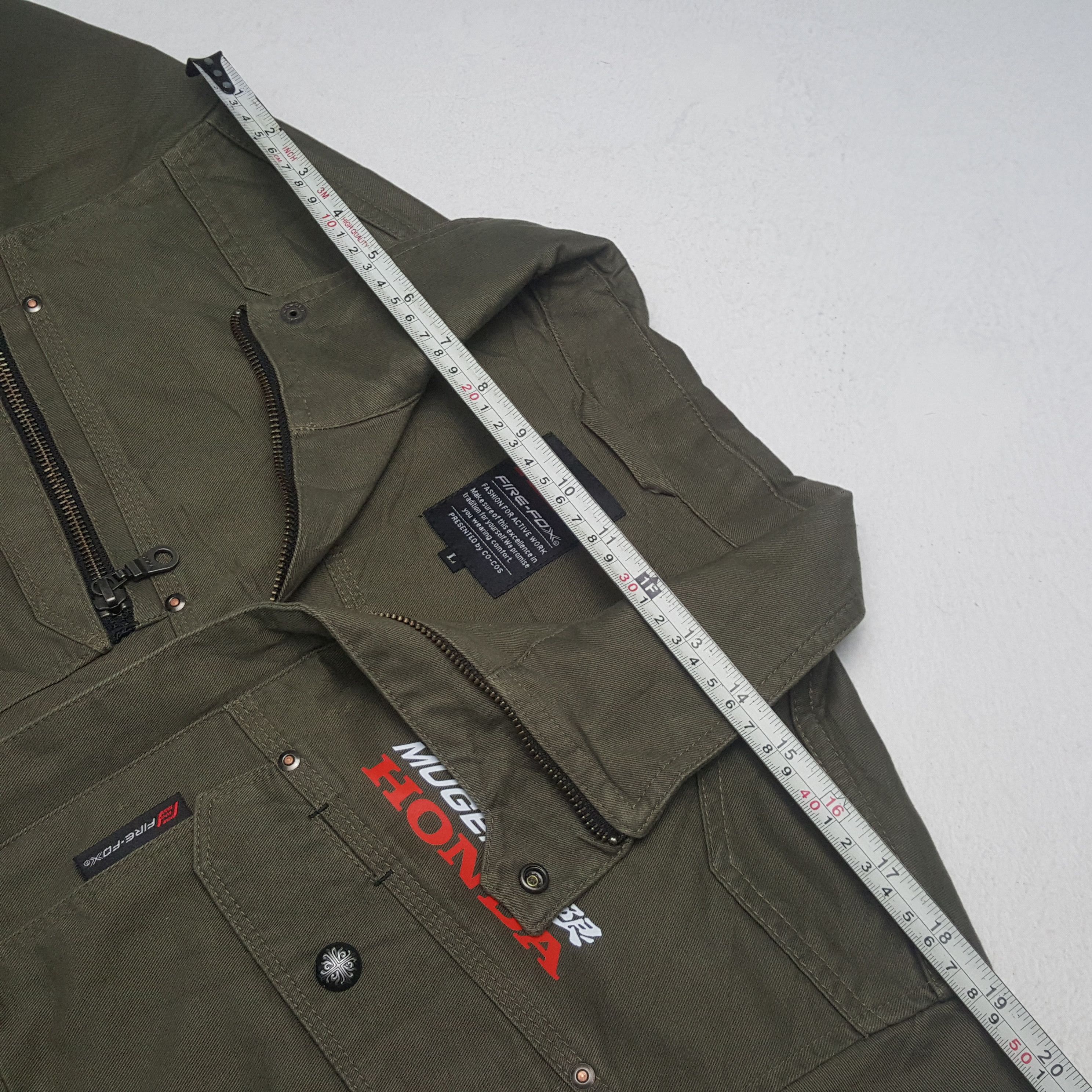 Japanese Brand × Vintage Vintage Mugen Honda Motorsports Custom Shirt Jacket C284N19 Size US M / EU 48-50 / 2 - 9 Thumbnail