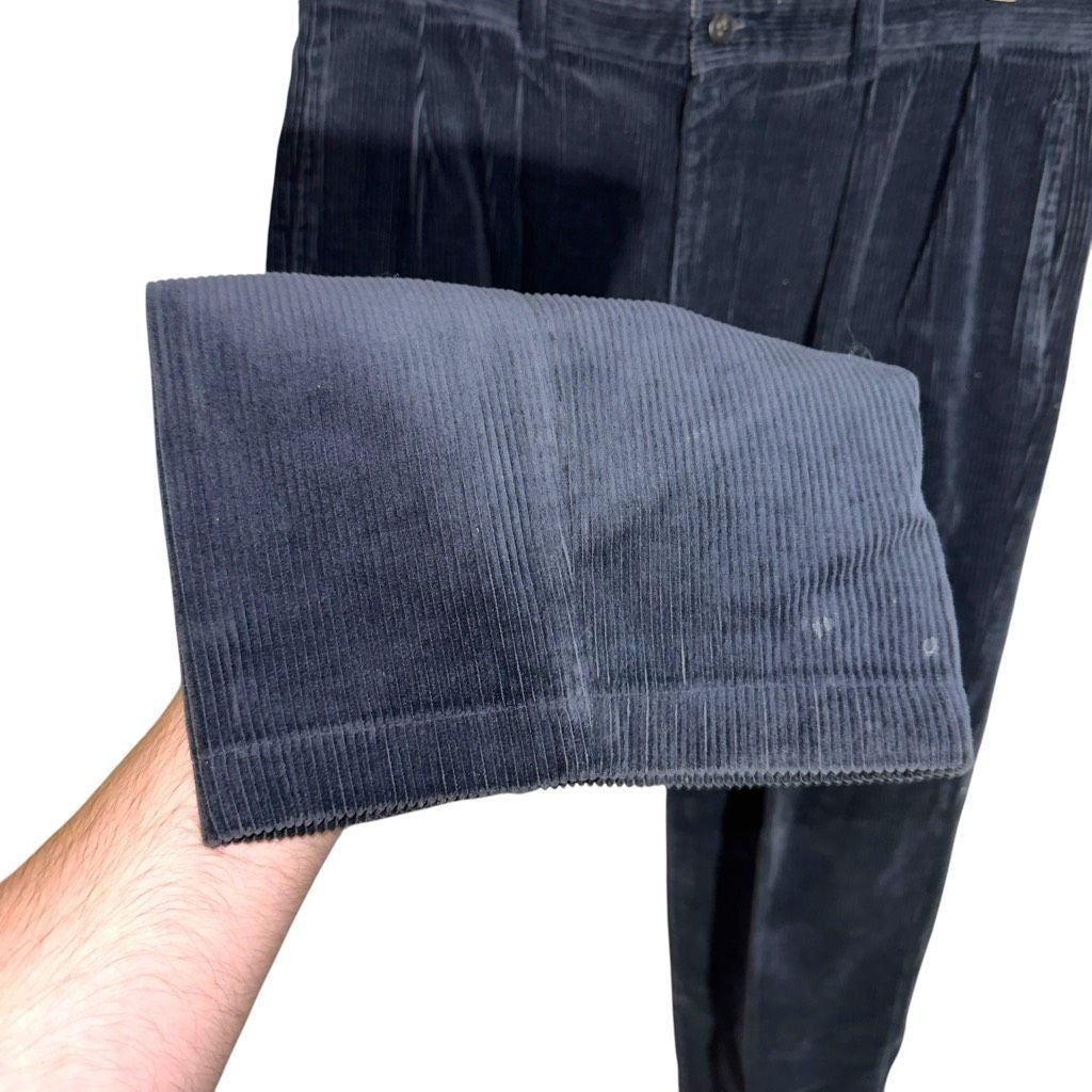 Polo Ralph Lauren 80s Polo Ralph Lauren Nautical Navy Polo Cords Size 32 Size US 32 / EU 48 - 5 Thumbnail