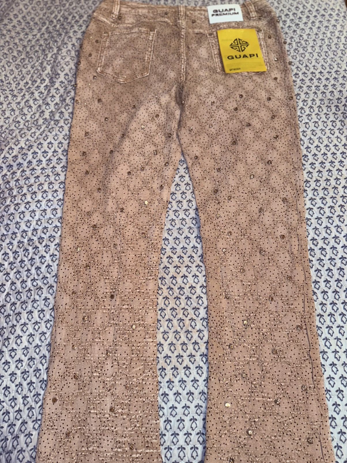 GUAPI Guapi Crystal Embellished Jeans size 38 Size US 38 / EU 54 - 2 Thumbnail