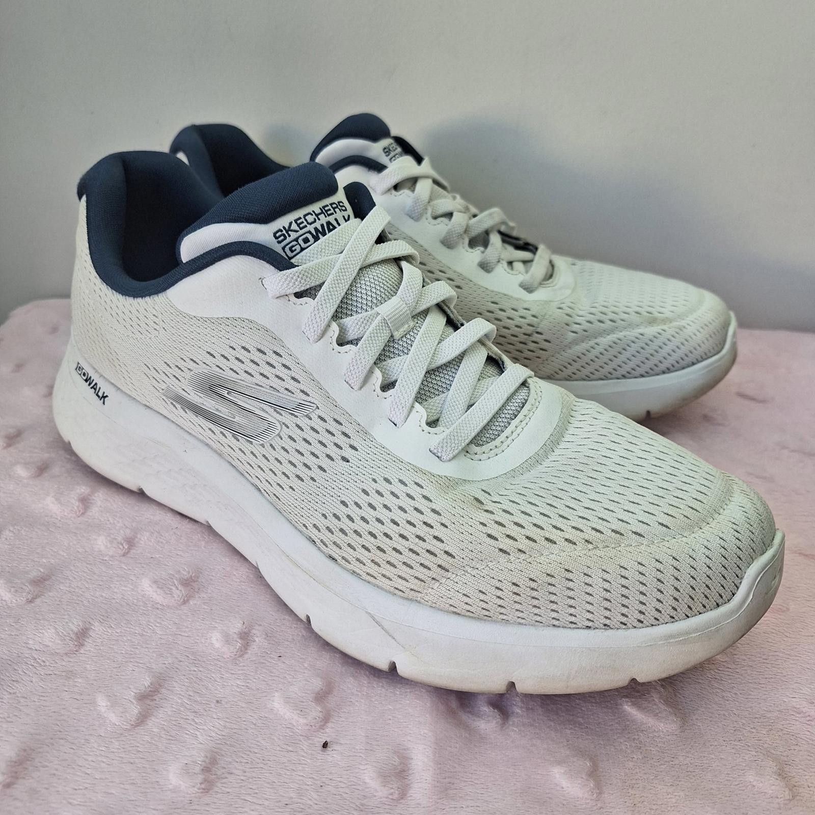 Skechers Go Walk Flex Running Shoes Men Size Us/au 10 in White