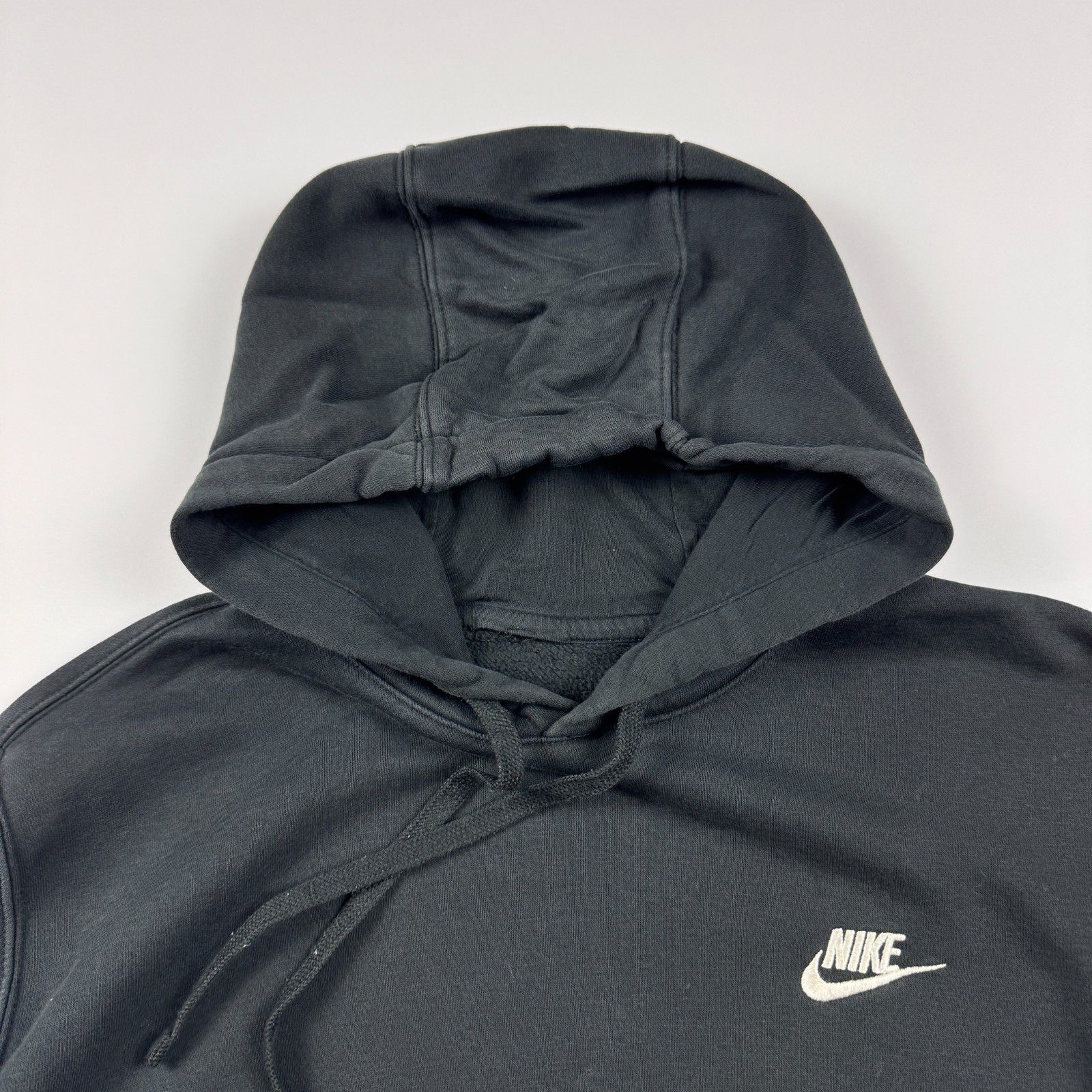 Nike Nike Hoodie M Black Pullover Swoosh Sweatshirt Size US M / EU 48-50 / 2 - 10 Thumbnail