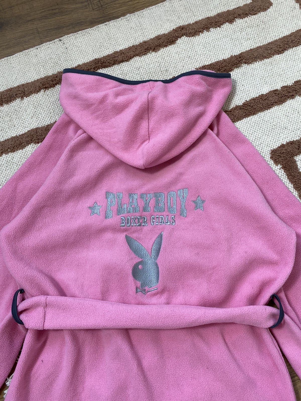 Playboy VINTAGE PLAYBOY BOXING GIRL BATHROBE / ROBE / KIMONO Size S / US 4 / IT 40 - 5 Thumbnail
