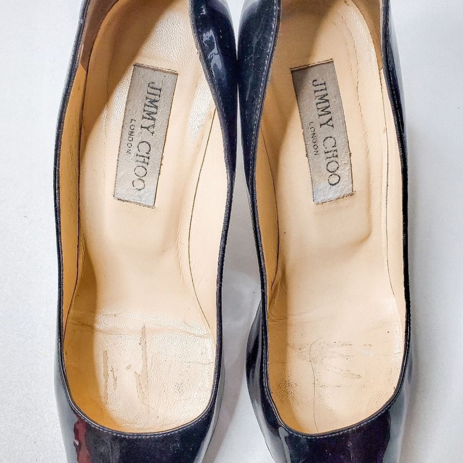 Jimmy Choo Jimmy Choo Romy Black Stiletto Pointed Toe Heels Pump 38.5 8 Size US 8.5 / IT 38.5 - 4 Thumbnail