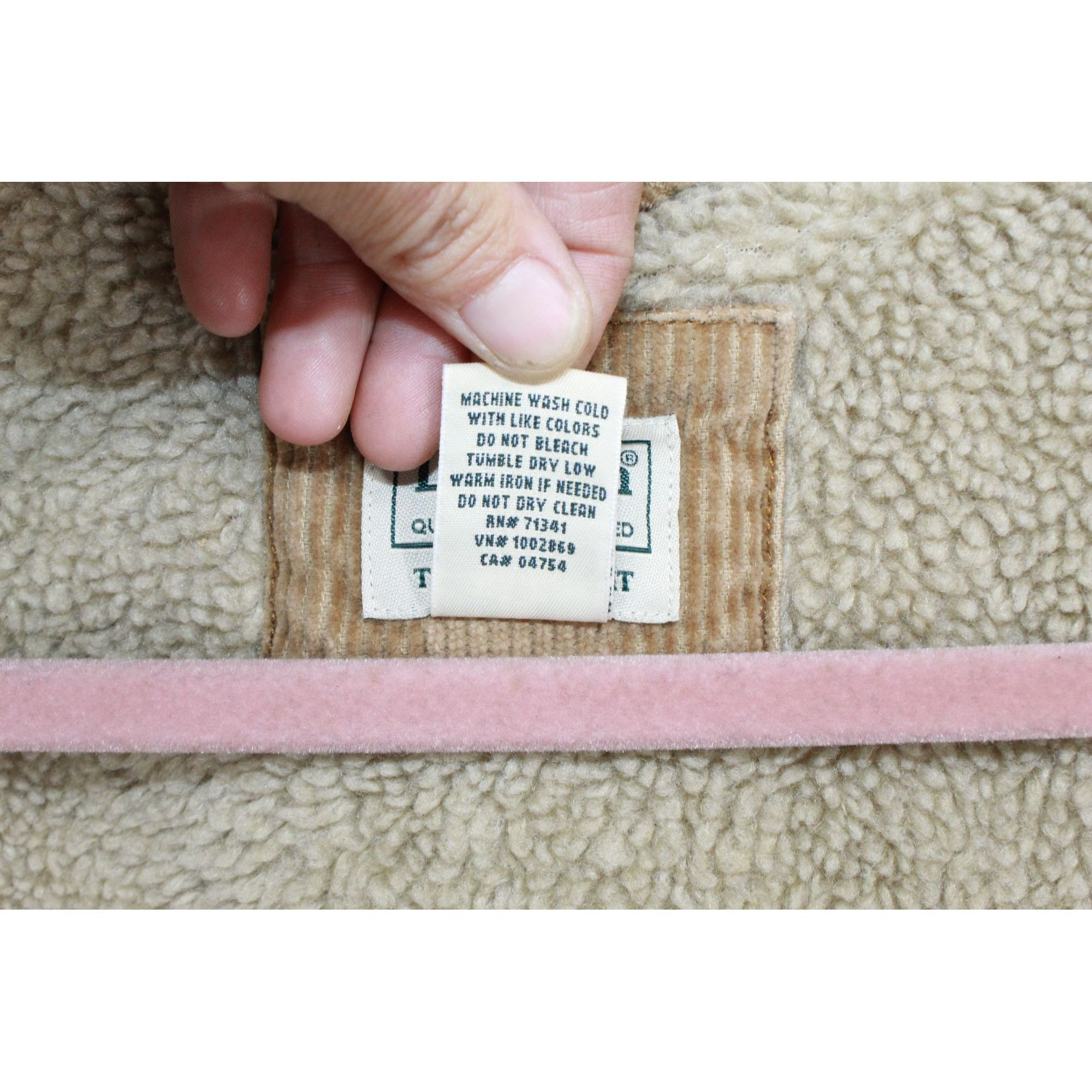 L.L. Bean LL Bean Mens Heritage Fleece Lined Shirt Jac Corduroy Size US XL / EU 56 / 4 - 4 Thumbnail
