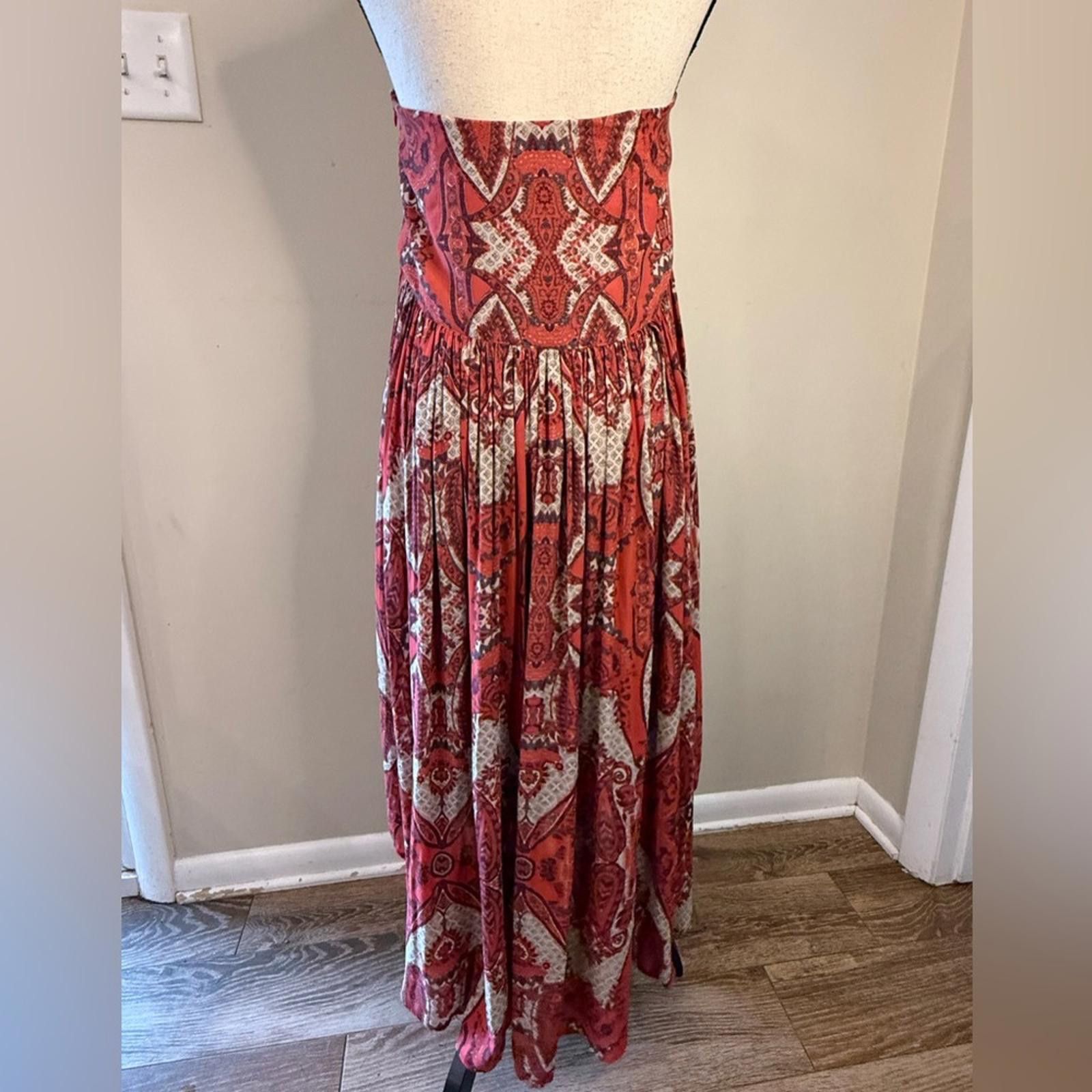 Other Boho versatile maxi skirt strapless dress beach coverup S/M Size 30" / US 8 / IT 44 - 6 Thumbnail