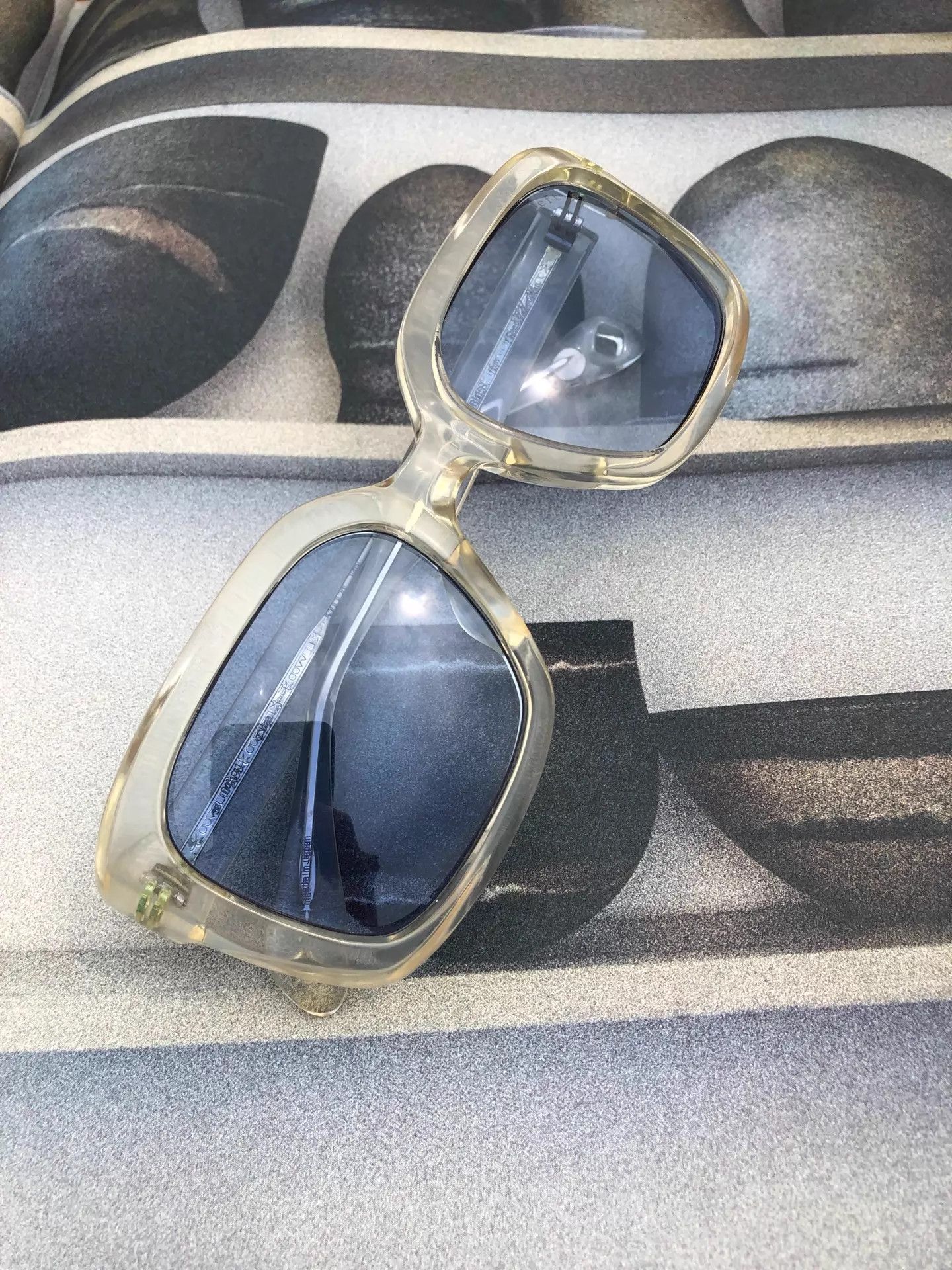 Takahiromiyashita The Soloist. TAKAHIROMIYASHITA SOLOIST oxidized yellowed frames Size ONE SIZE - 1 Thumbnail