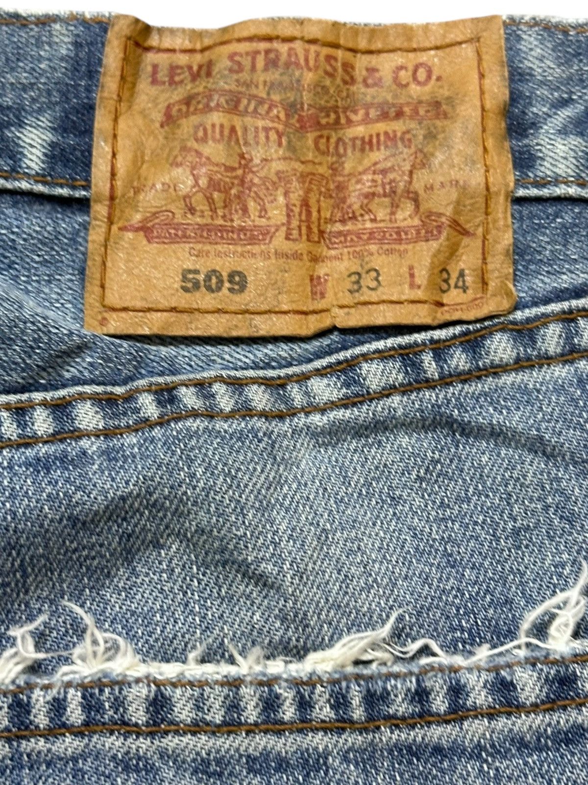 Levi's Vintage Clothing Vintage Levi’s 509 Baggy Skater Mudwash Faded Denim Size US 32 / EU 48 - 5 Thumbnail