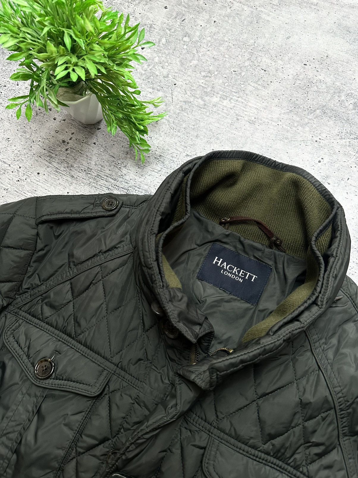 Hackett Hackett Quilted Insulated Hype Y2K Jacket Utility Size US XXL / EU 58 / 5 - 4 Thumbnail
