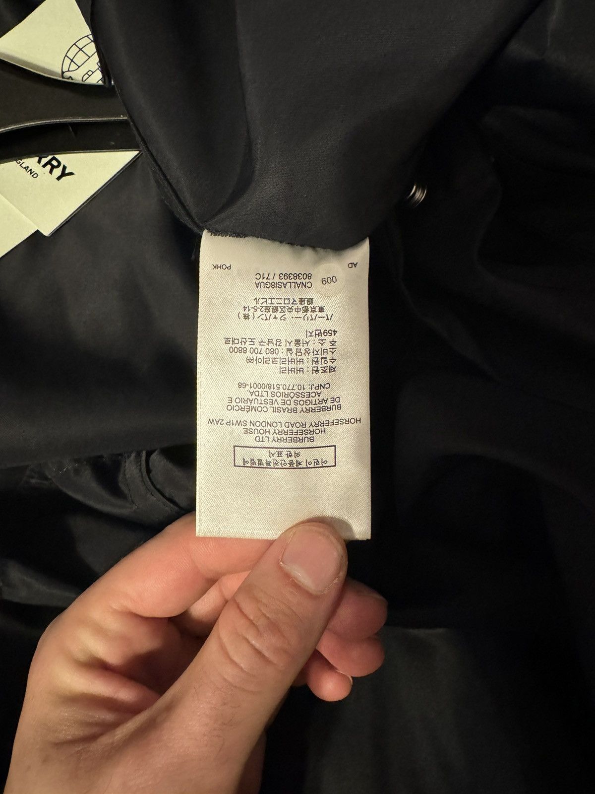 Burberry NWT Burberry Horseferry Nylon Cape Size US S / EU 44-46 / 1 - 14 Thumbnail