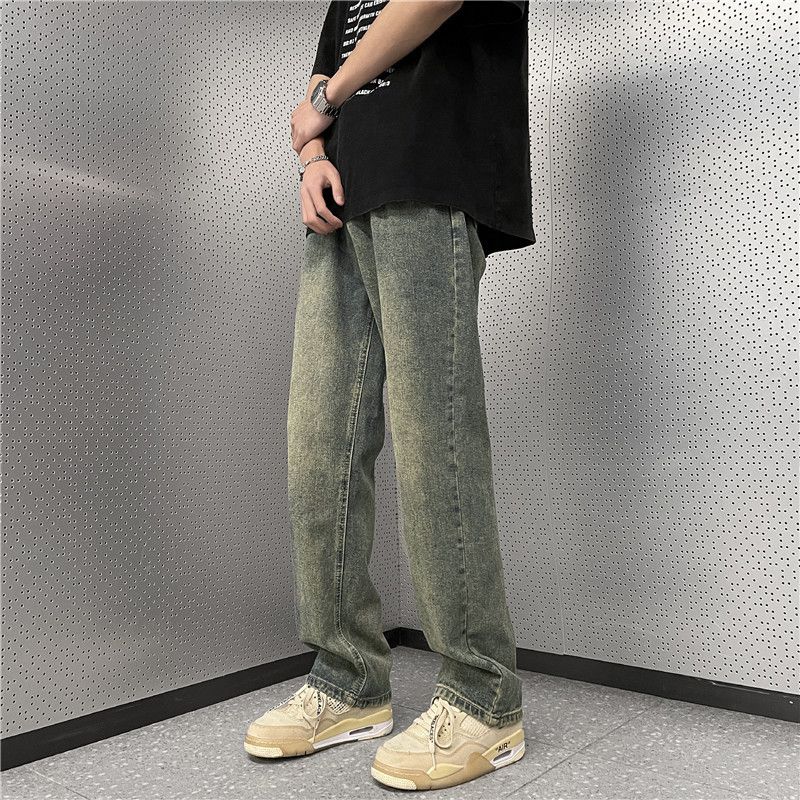 Japanese Brand × Jean Retro loose casual wide leg jeans Size US 32 / EU 48 - 6 Thumbnail